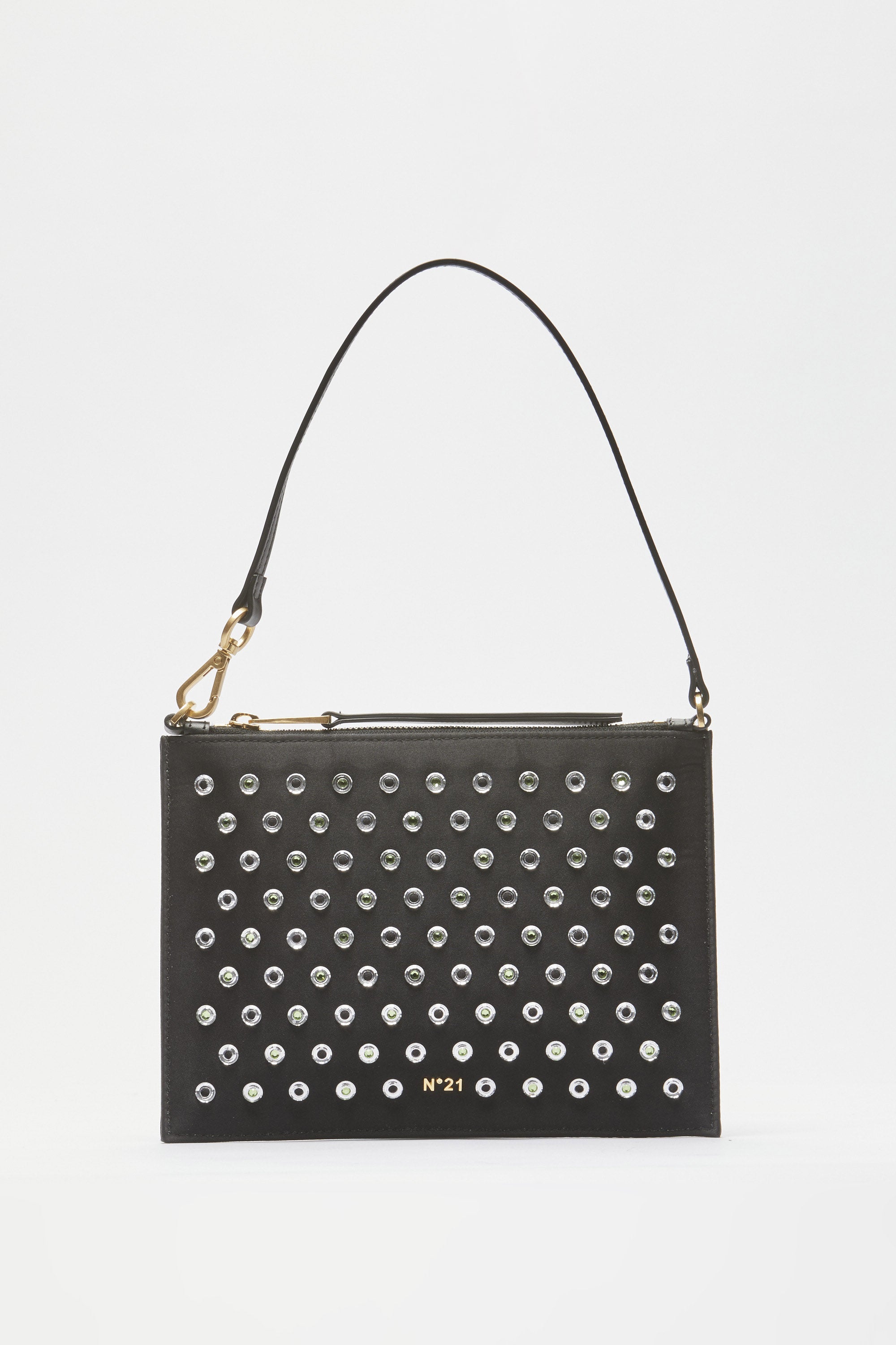 Studded shoulder bag