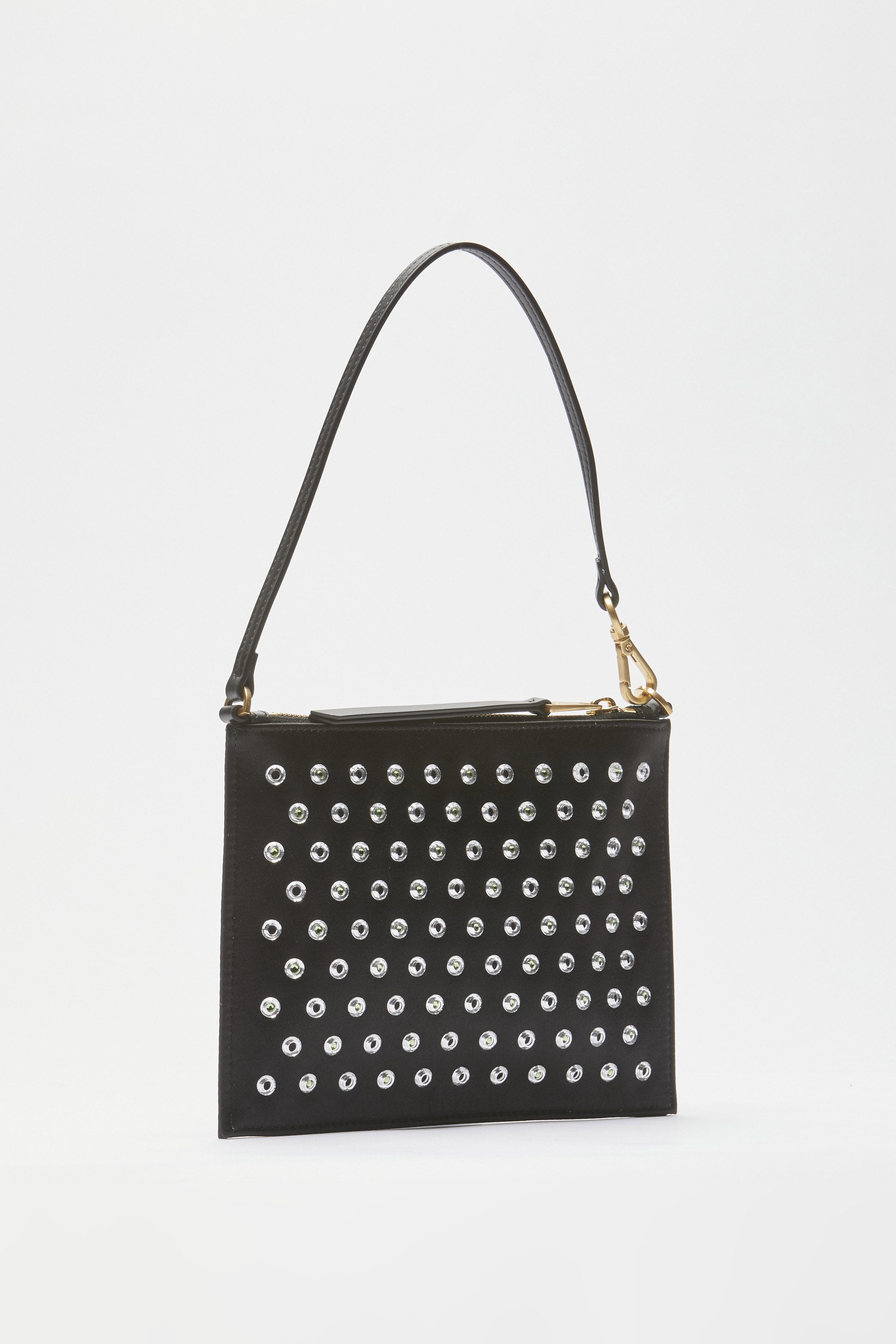 Studded shoulder bag