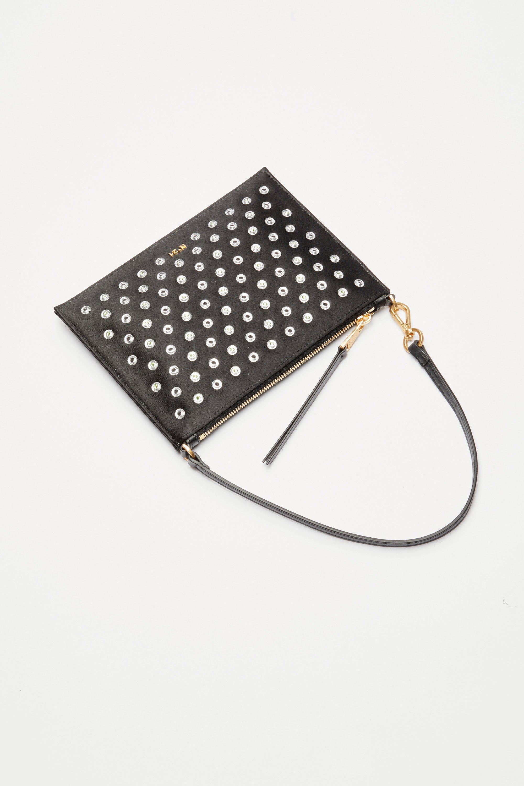 Studded shoulder bag