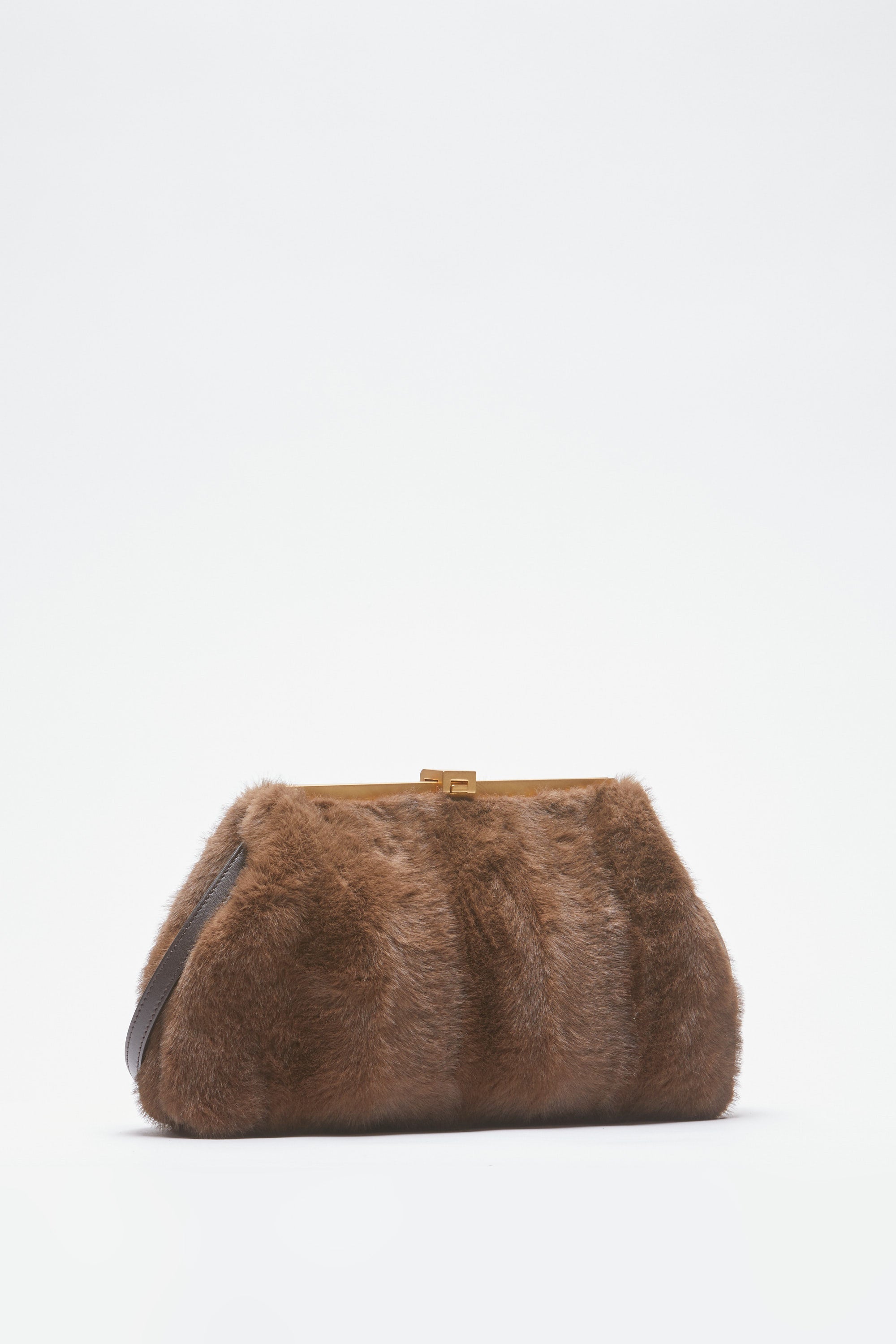 Puffy Jeanne faux fur bag