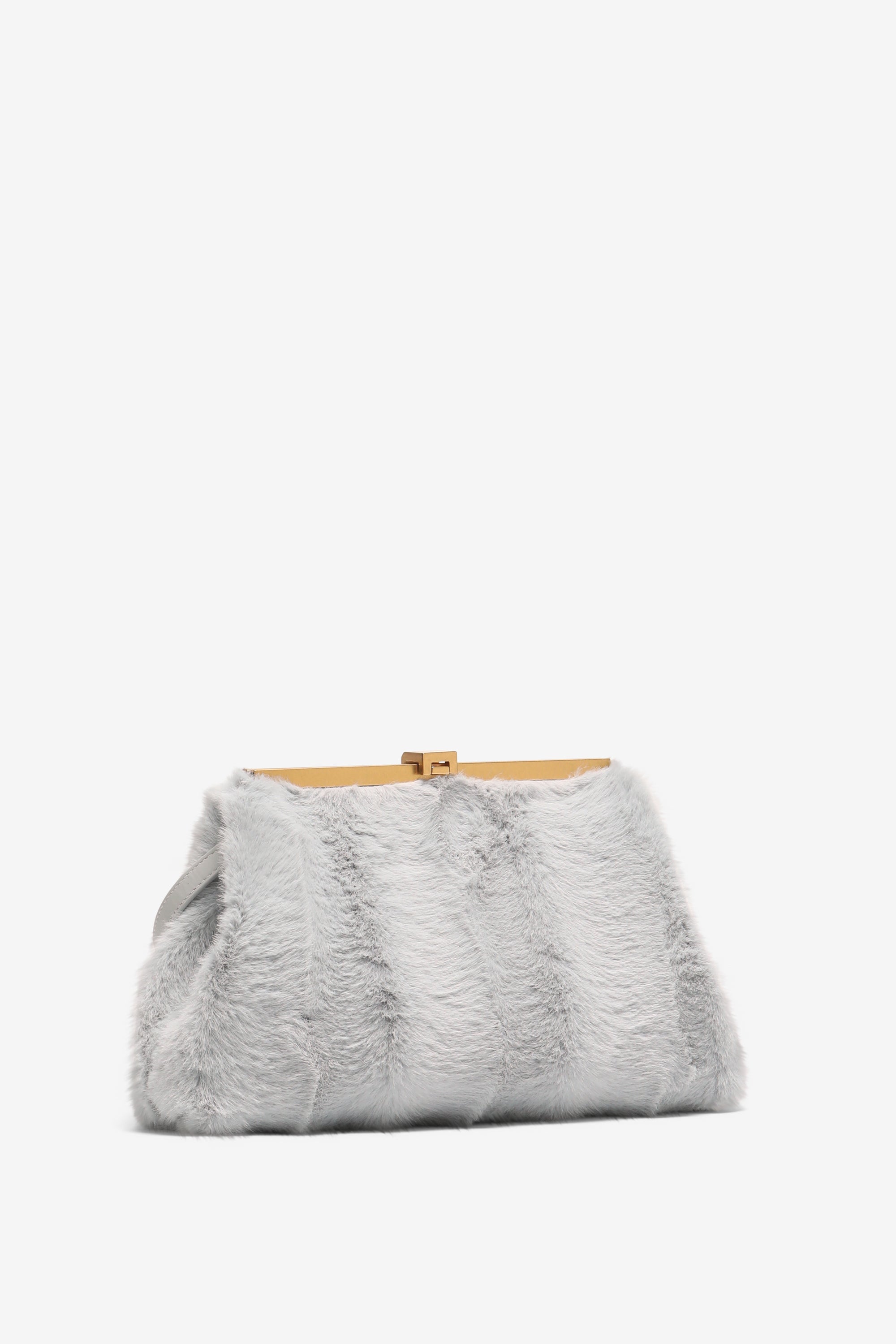 Puffy Jeanne faux fur bag