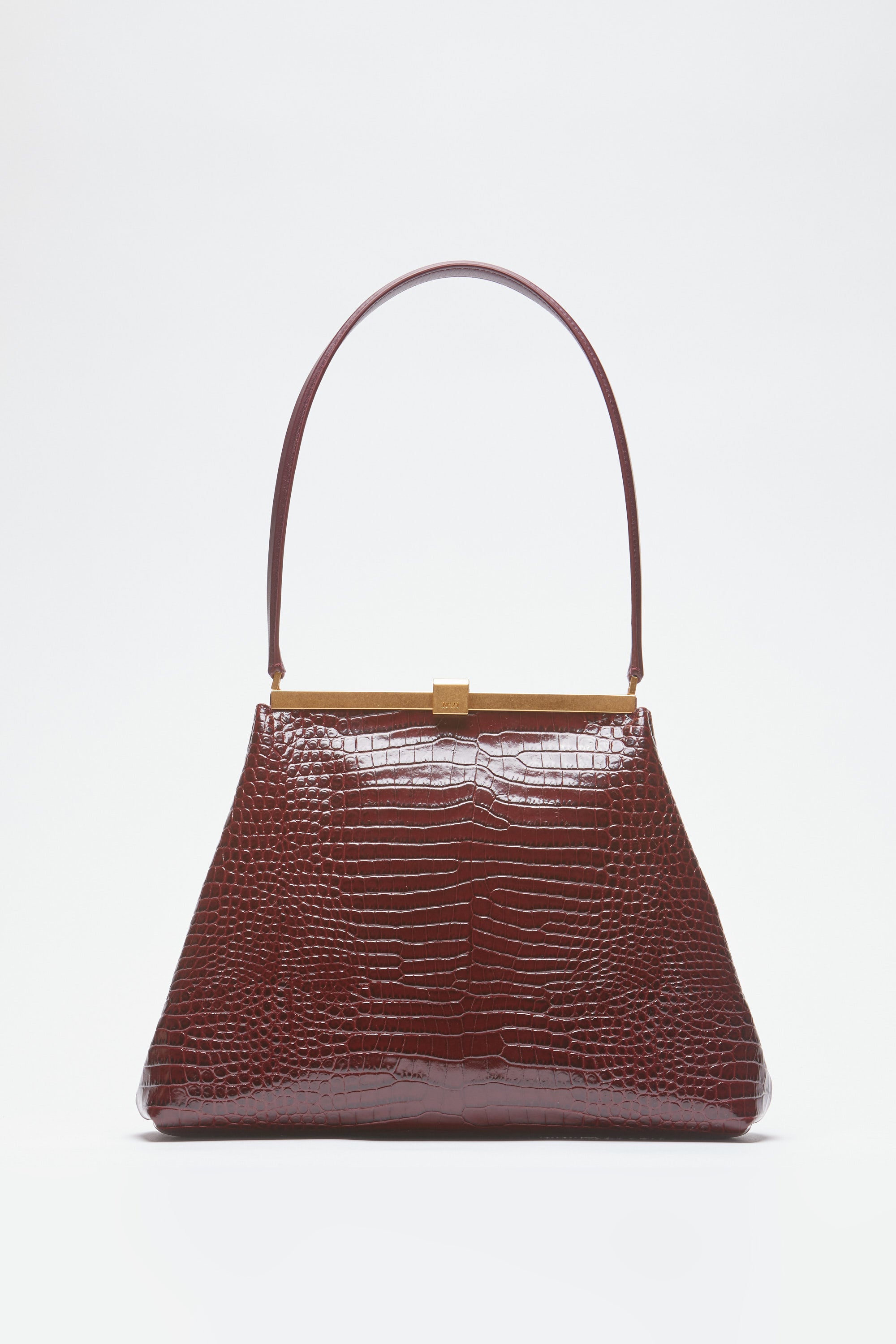 Puffy Jeanne Leather Shoulder Bag