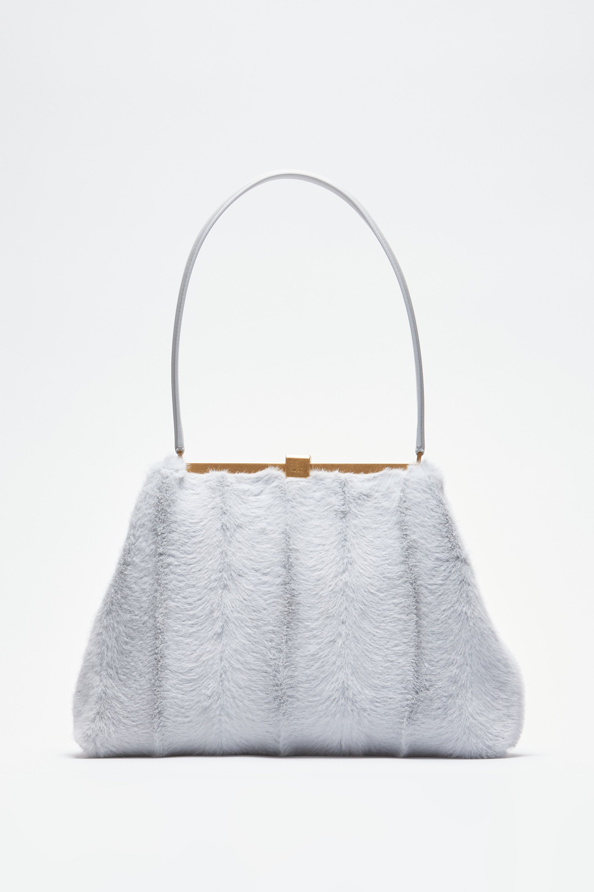 Puffy Jeanne Leather Shoulder Bag