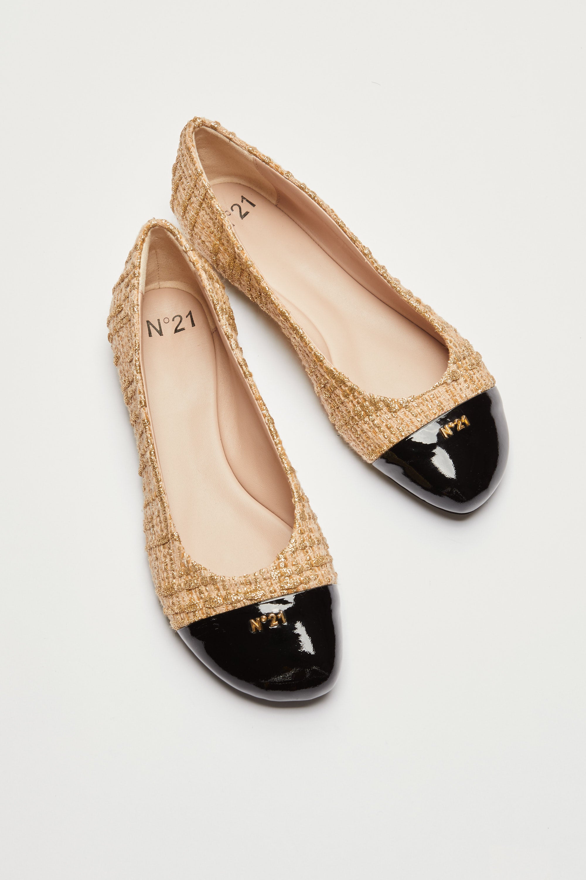 Ballerinas with round toe