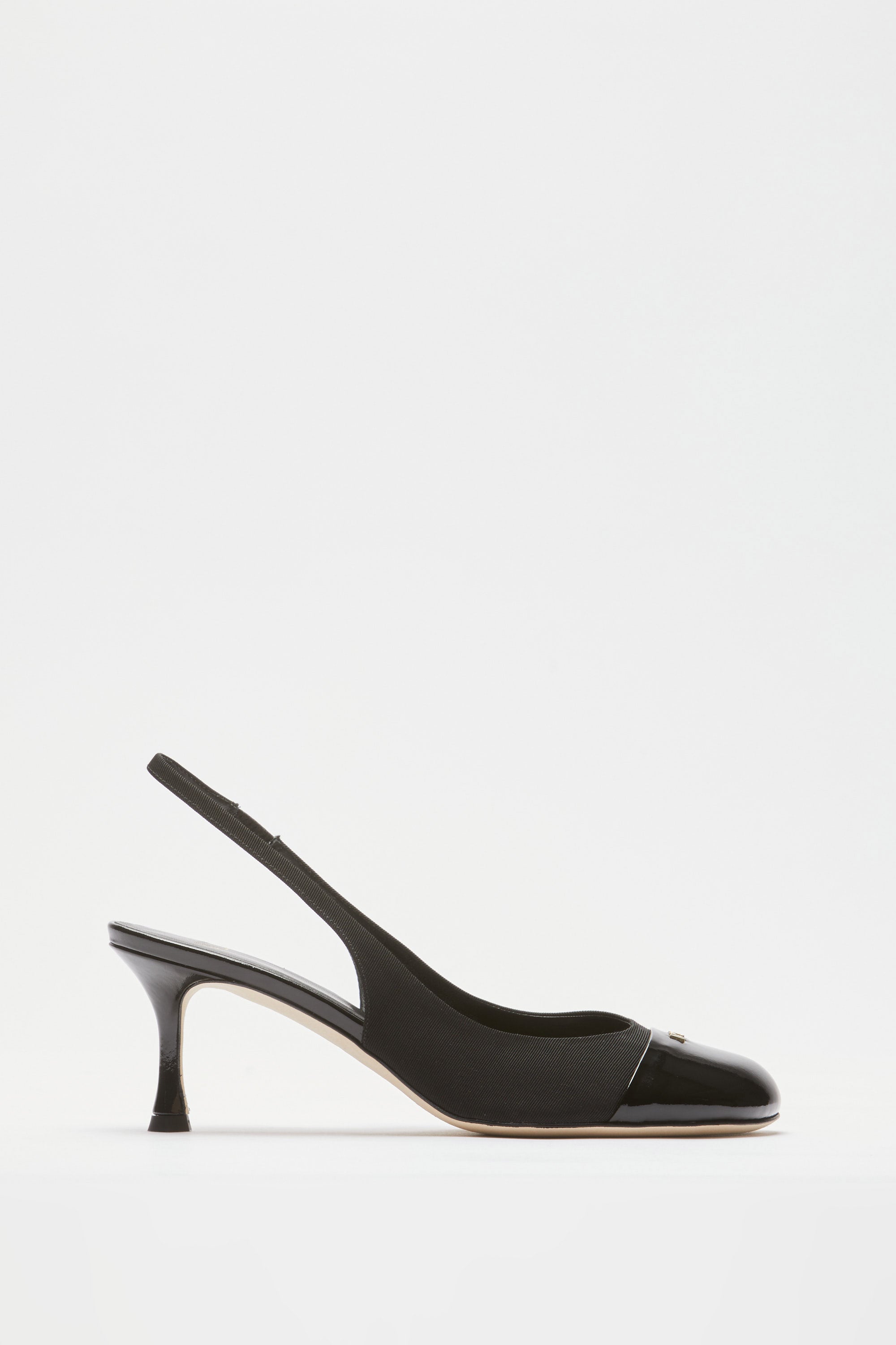 Slingback with rounded toe