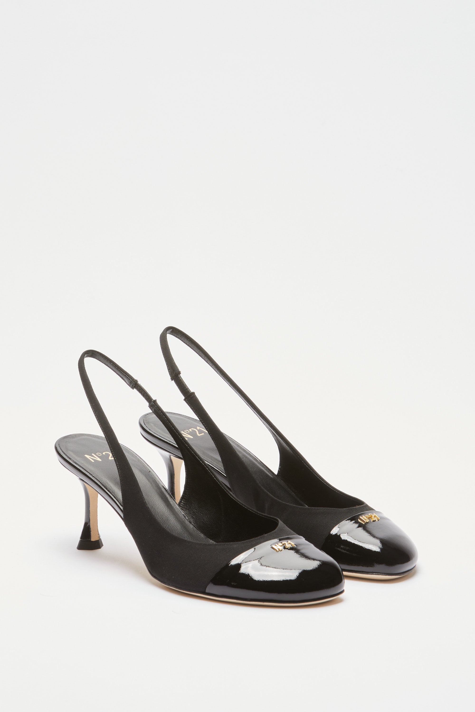 Slingback with rounded toe