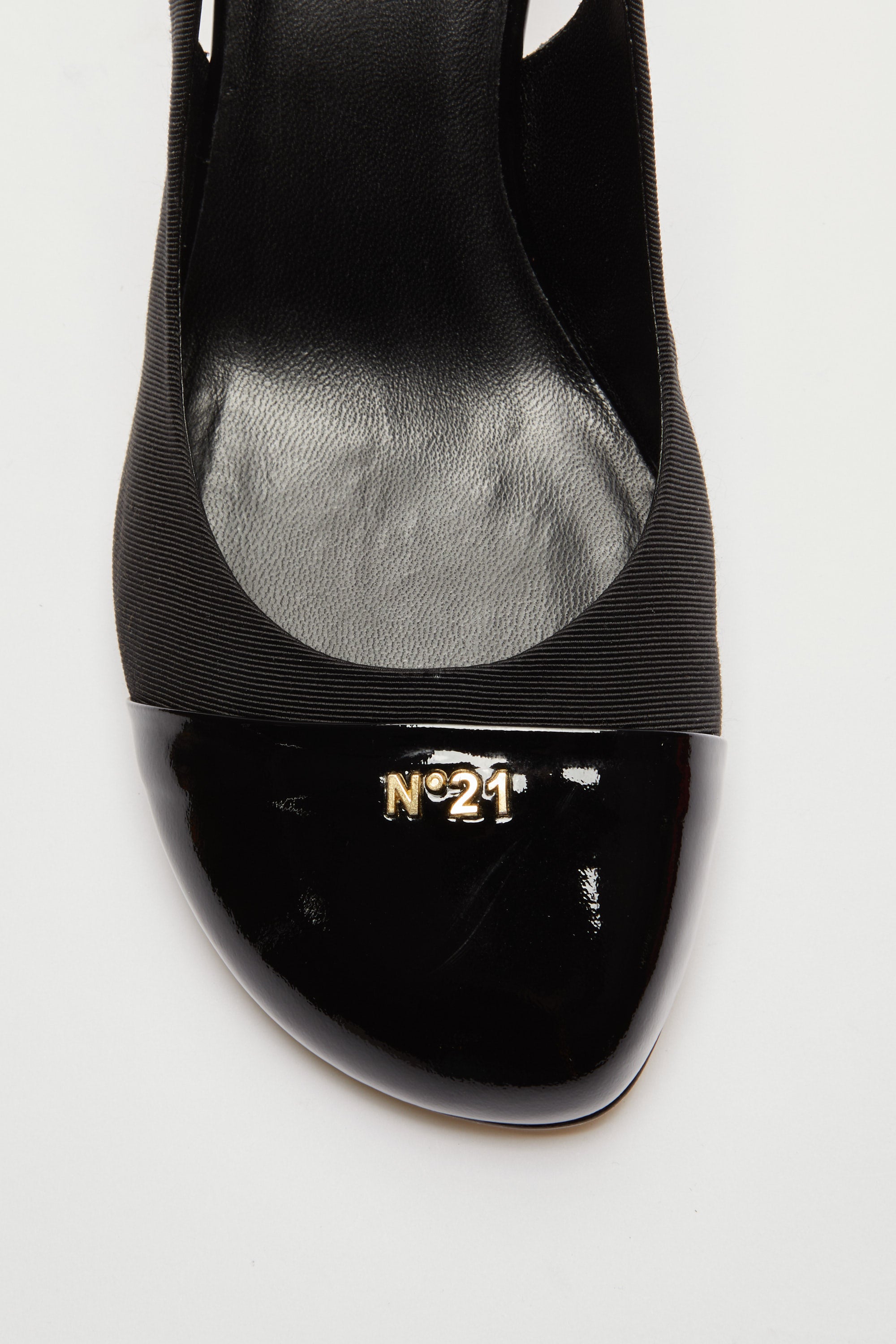 Slingback with rounded toe