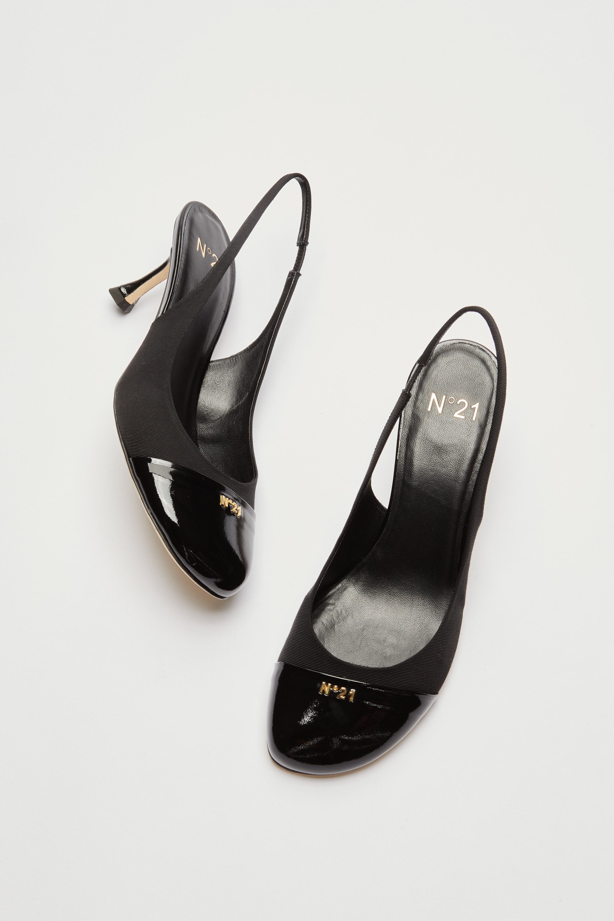 Slingback with rounded toe
