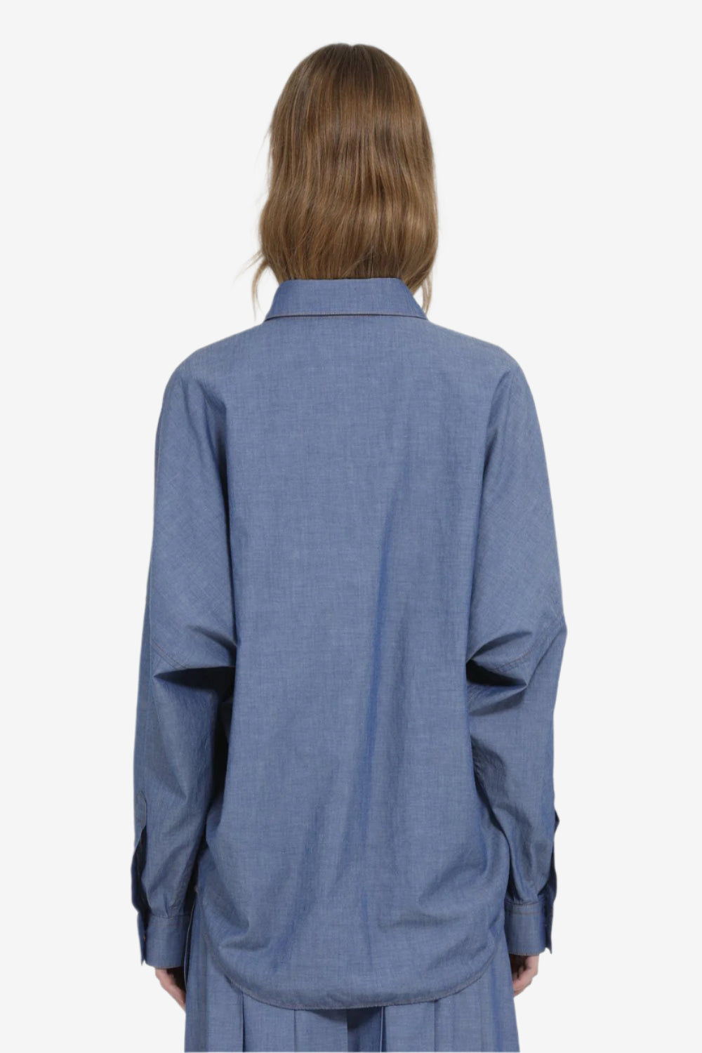 Cotton shirt with pocket