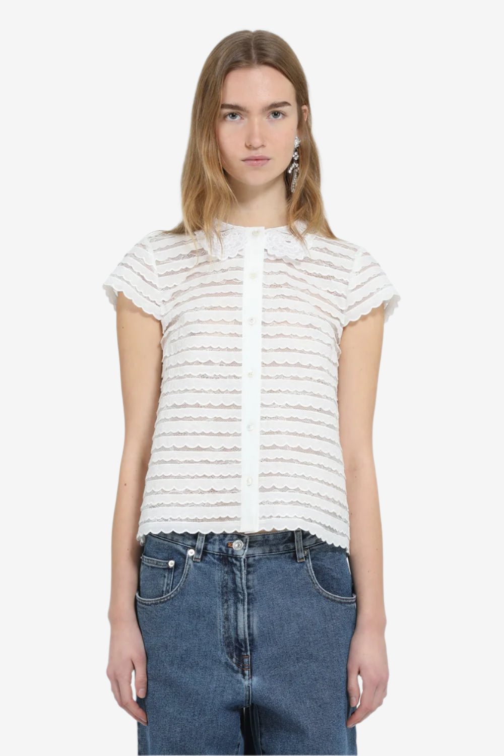 Cotton shirt with pocket