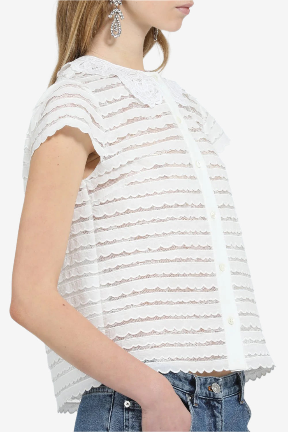 Cotton shirt with pocket