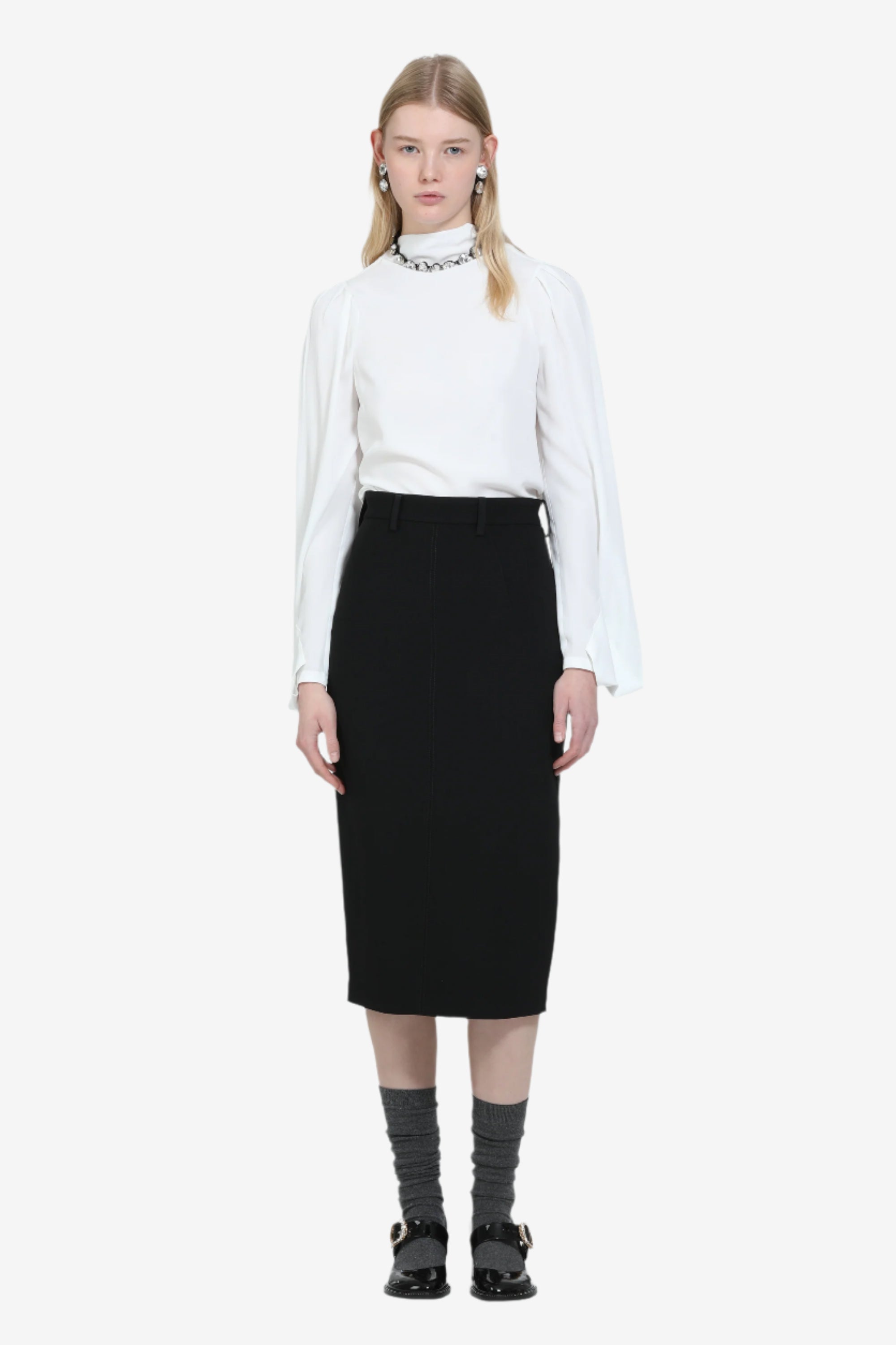 Midi Pencil Skirt
