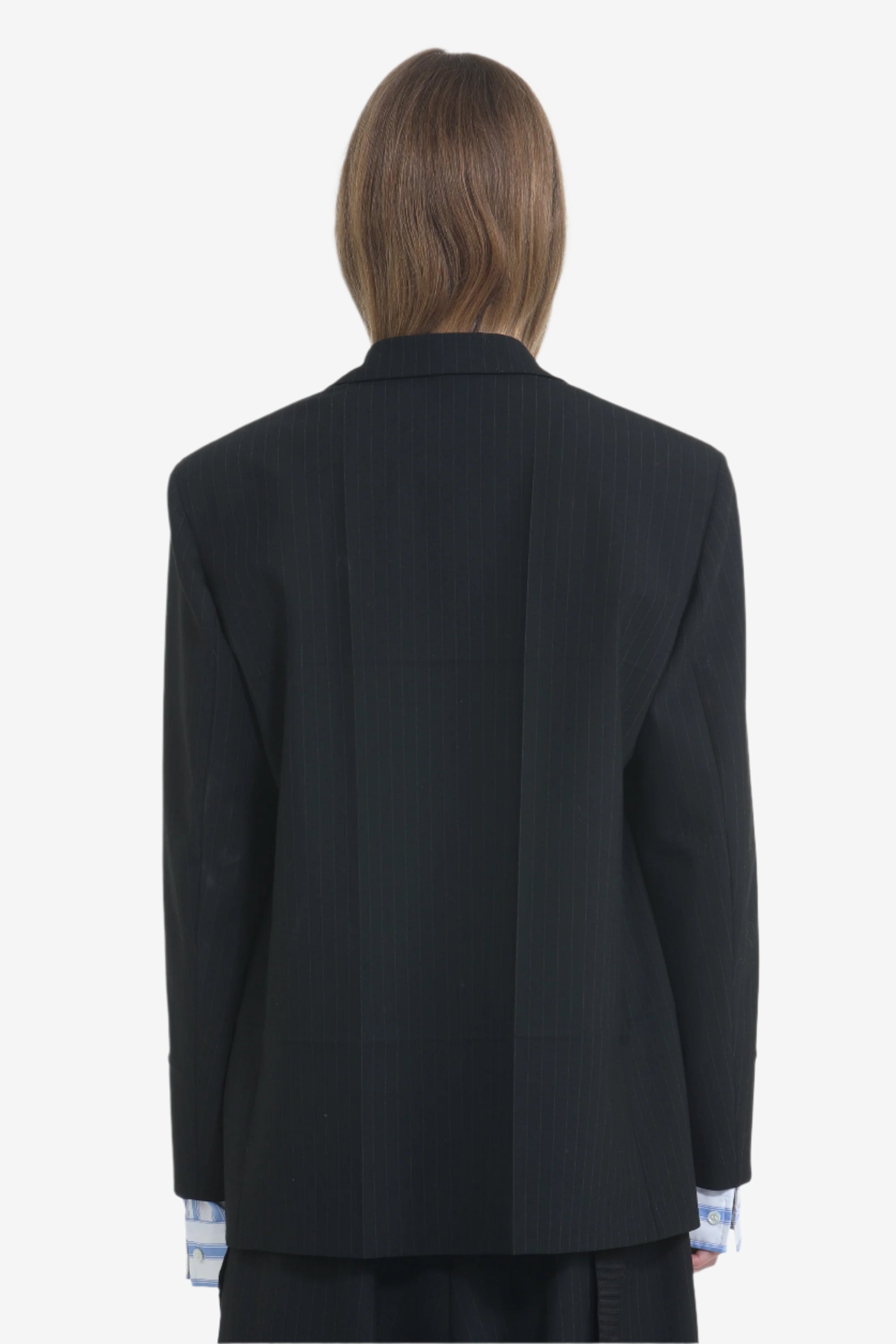 Oversized Blazer with Shoulder Pads