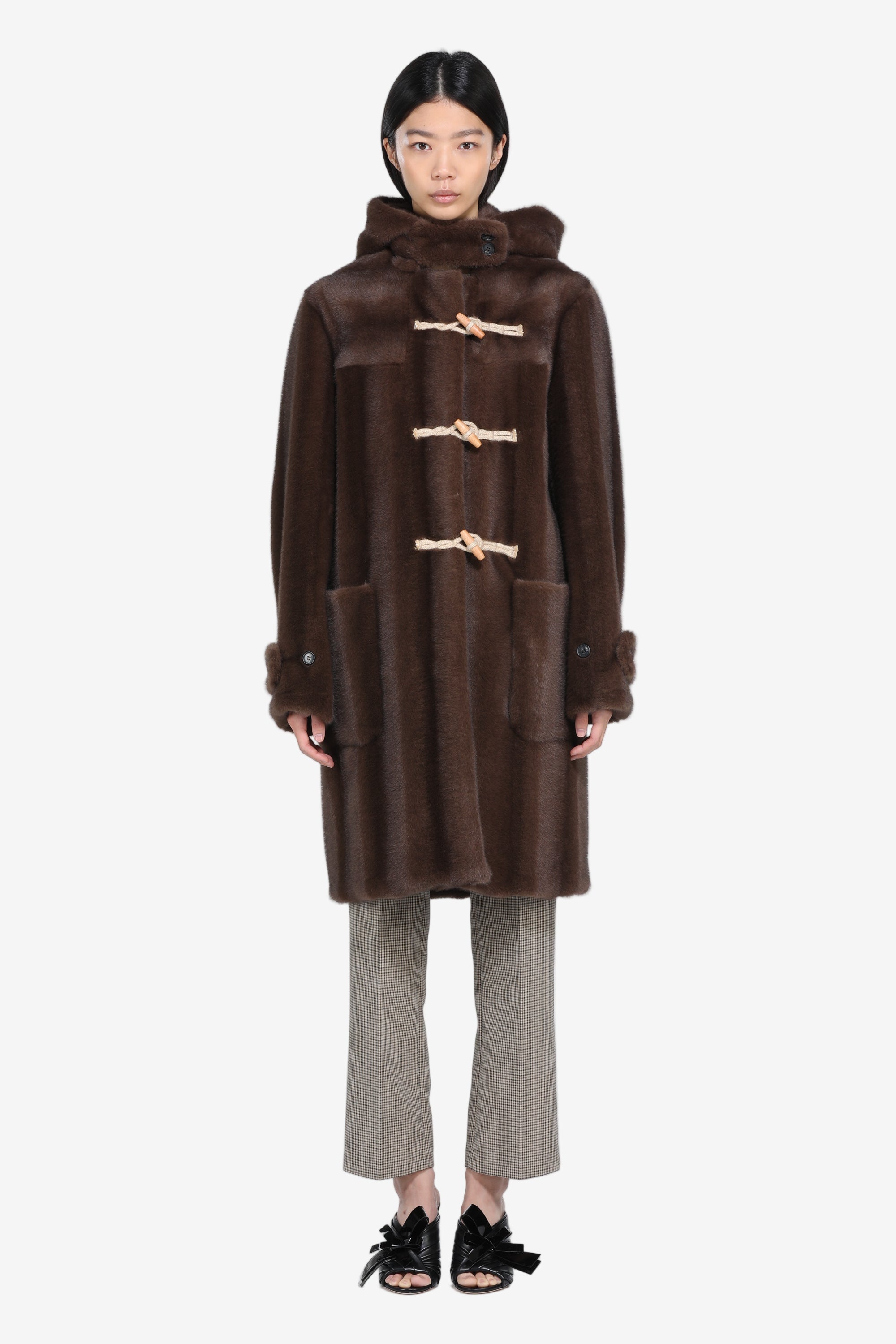 N21 Faux fur Montgomery - Main Image