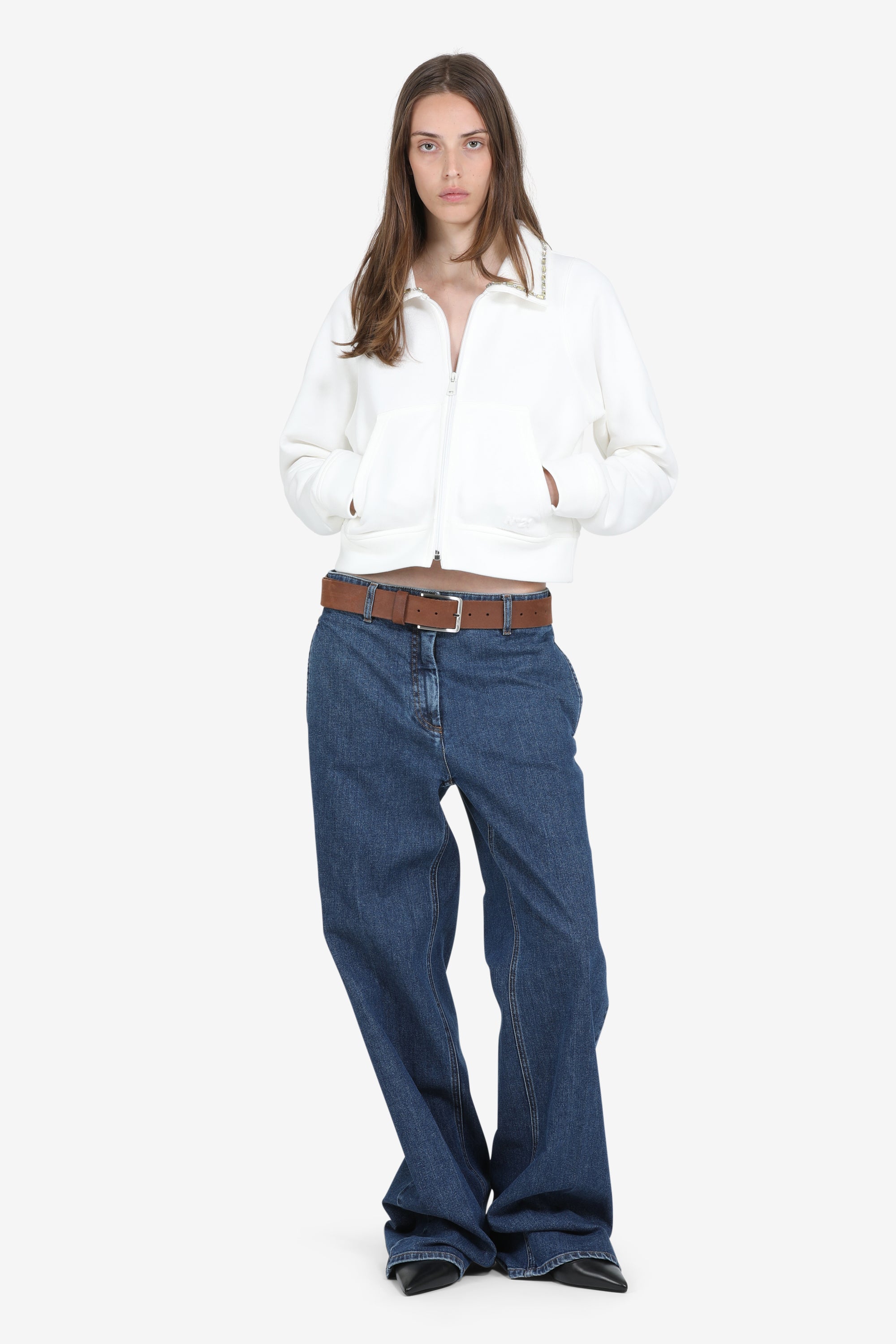 Wide leg jeans