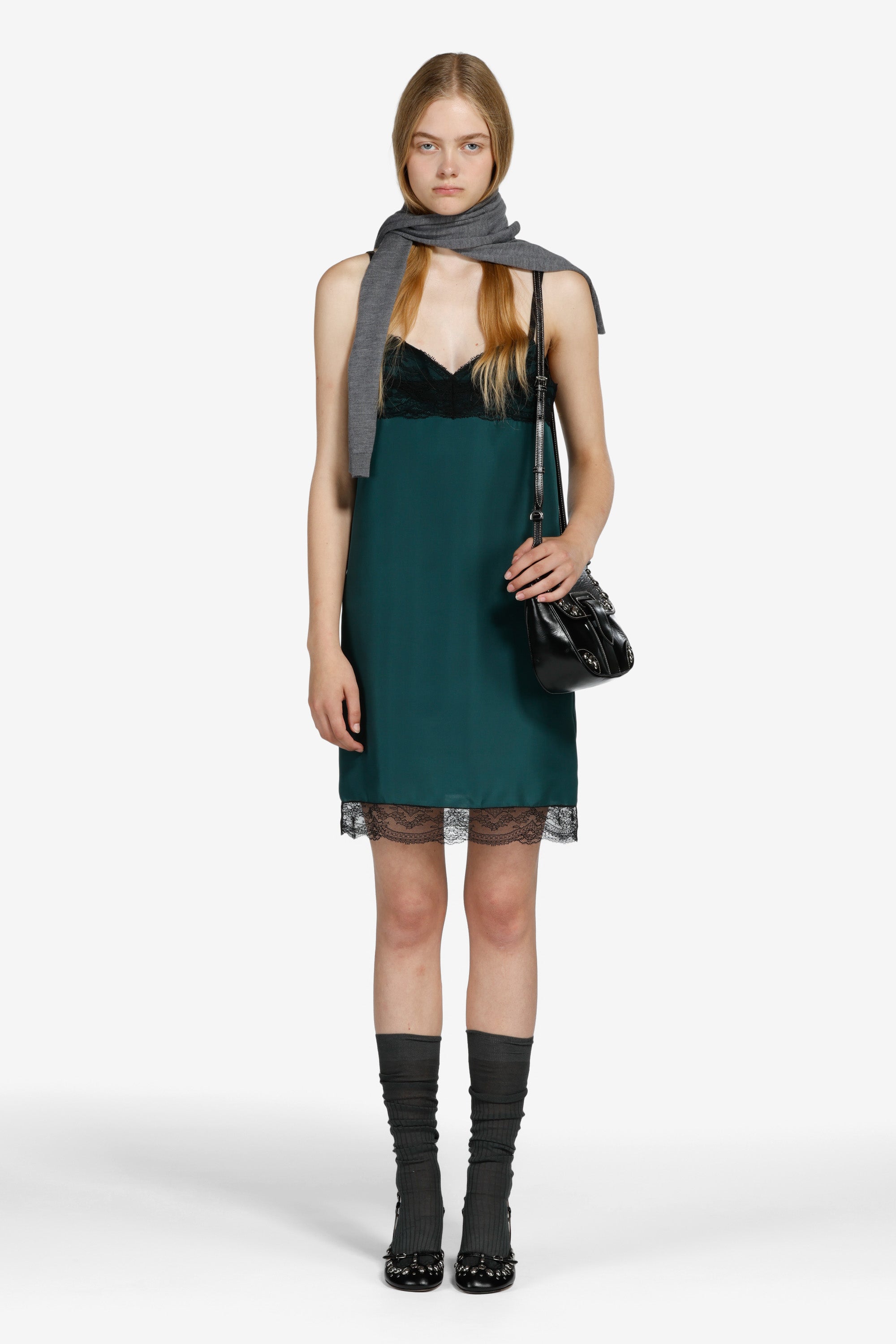 N21 | Slip dress with lace details N21 | Slip dress with lace details