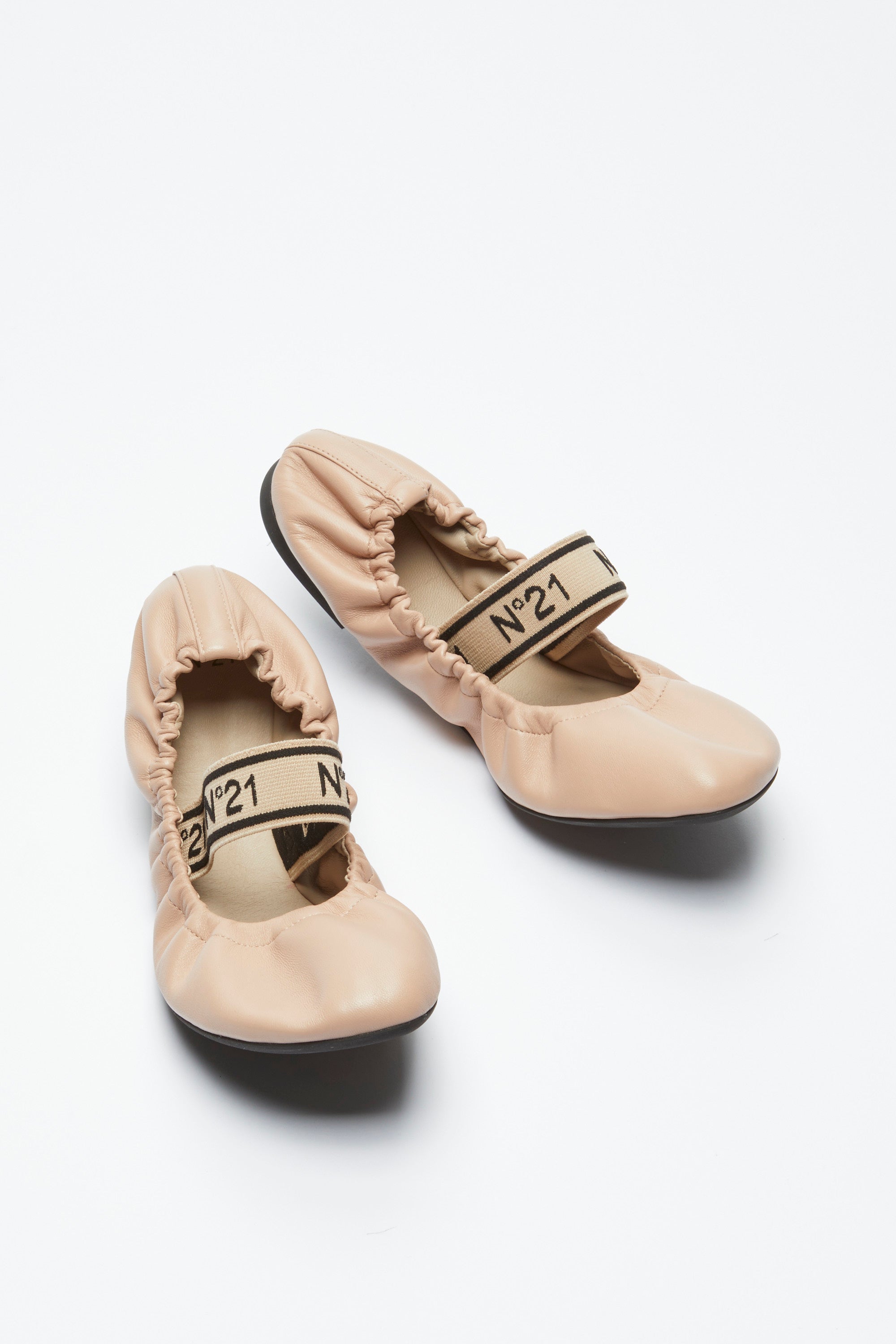 Ballerine in pelle