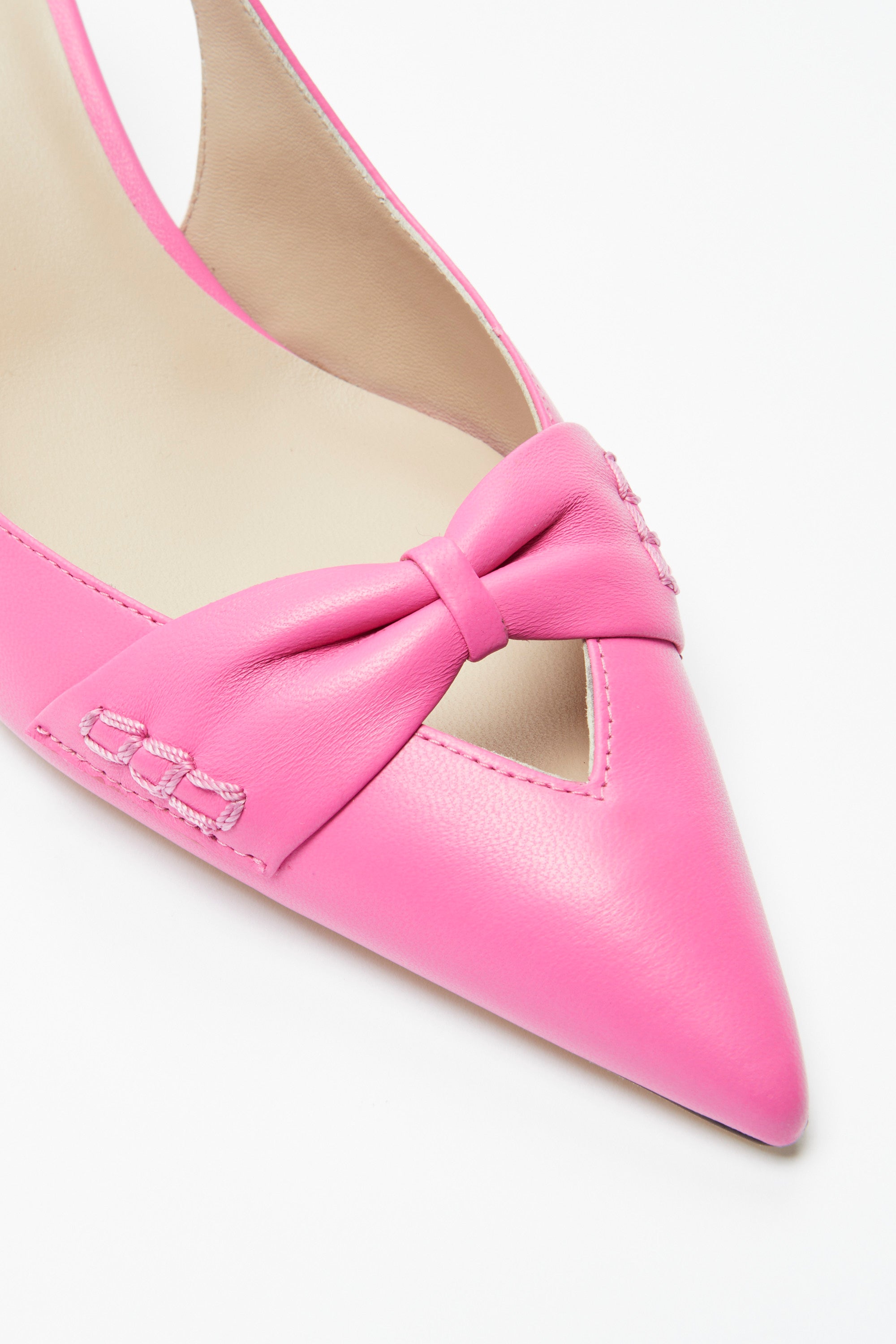 Slingback con fiocco