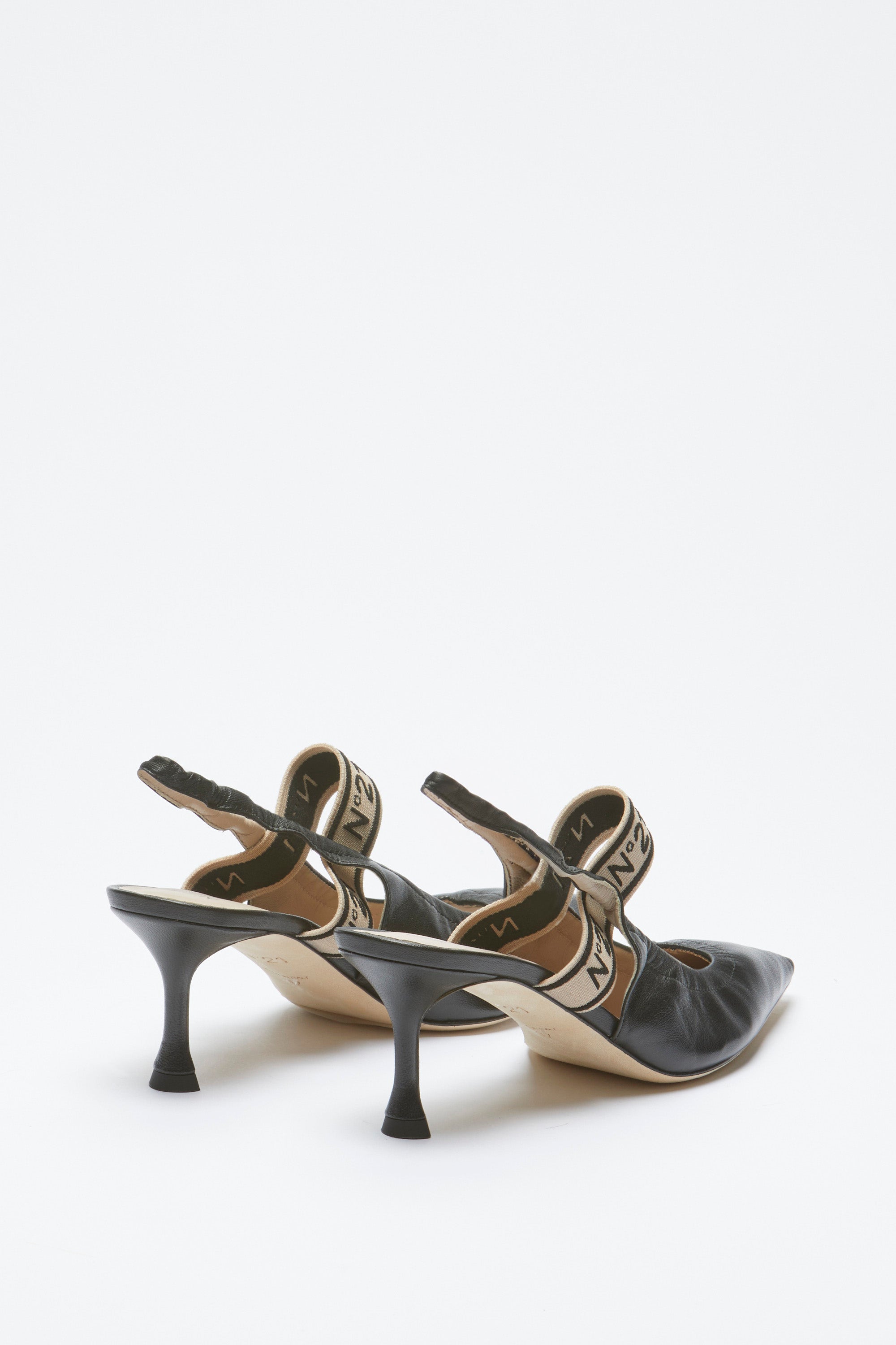Slingback in Pelle