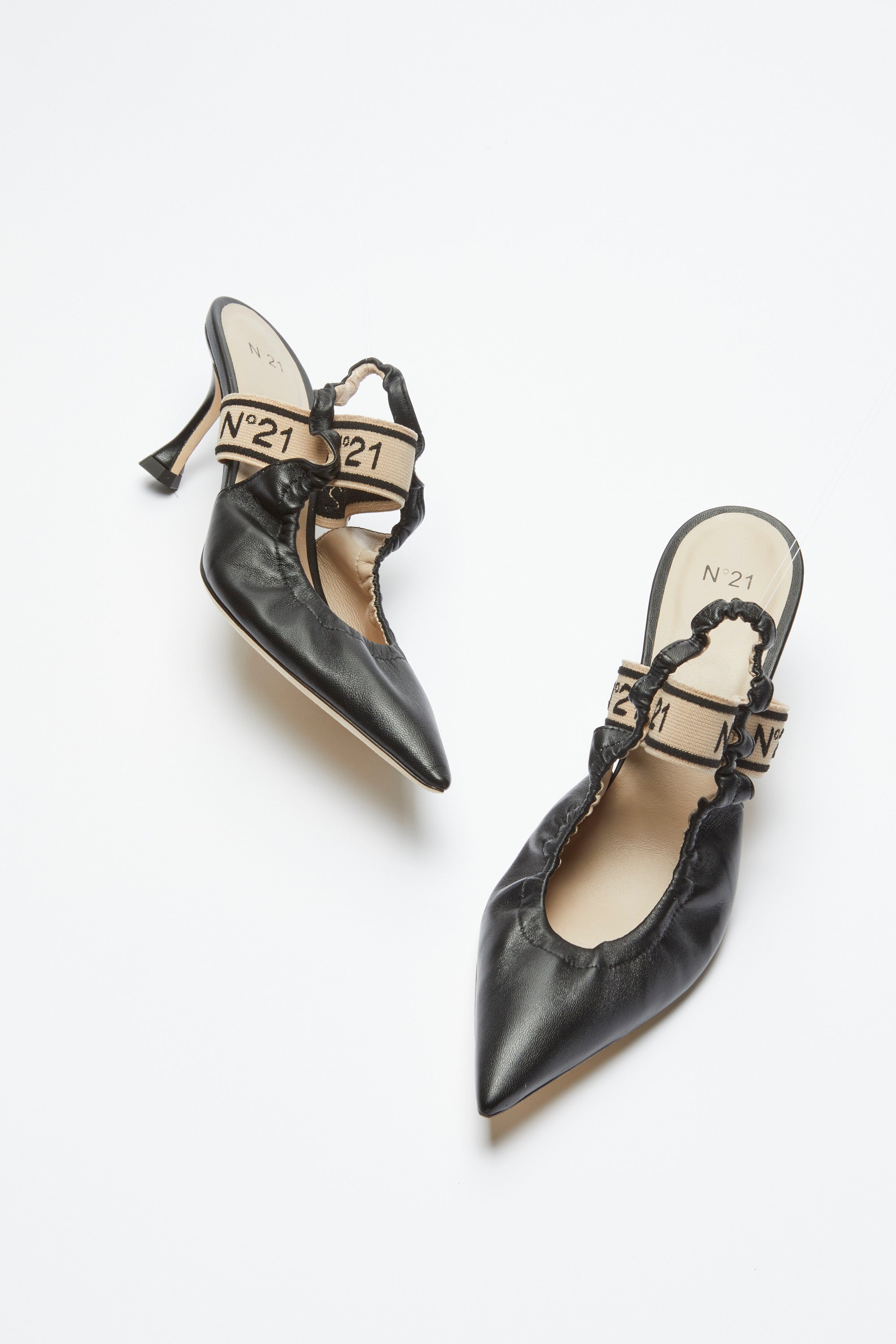 サンダル・ミュール N21 numero ventuno PUMP SLINGBACK (22ECSXNV13121_X180) N21 numero ventuno(ヌメロヴェントゥーノ) サンダル・ミュール