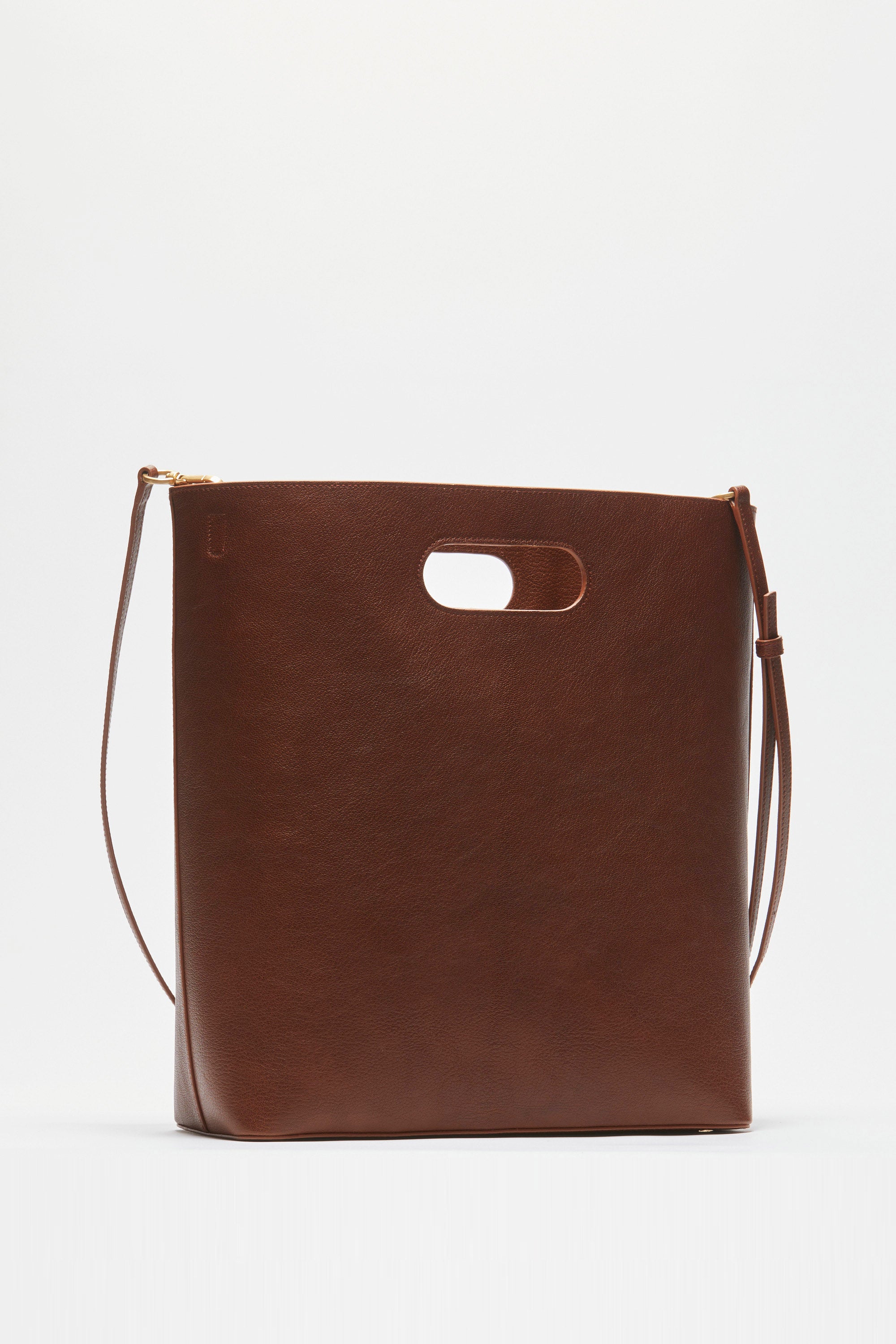 Leather Shopper Bag