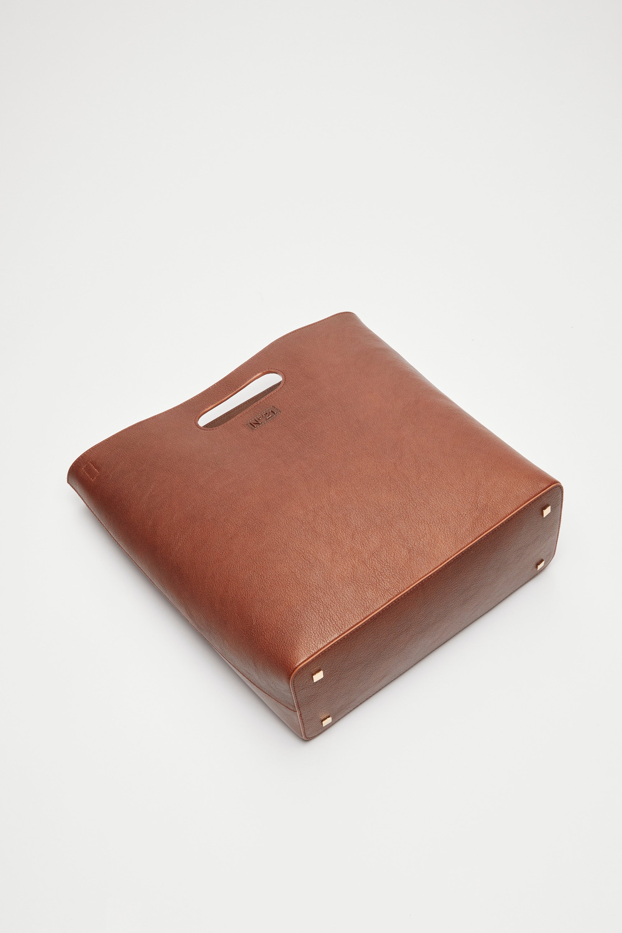 Leather Shopper Bag
