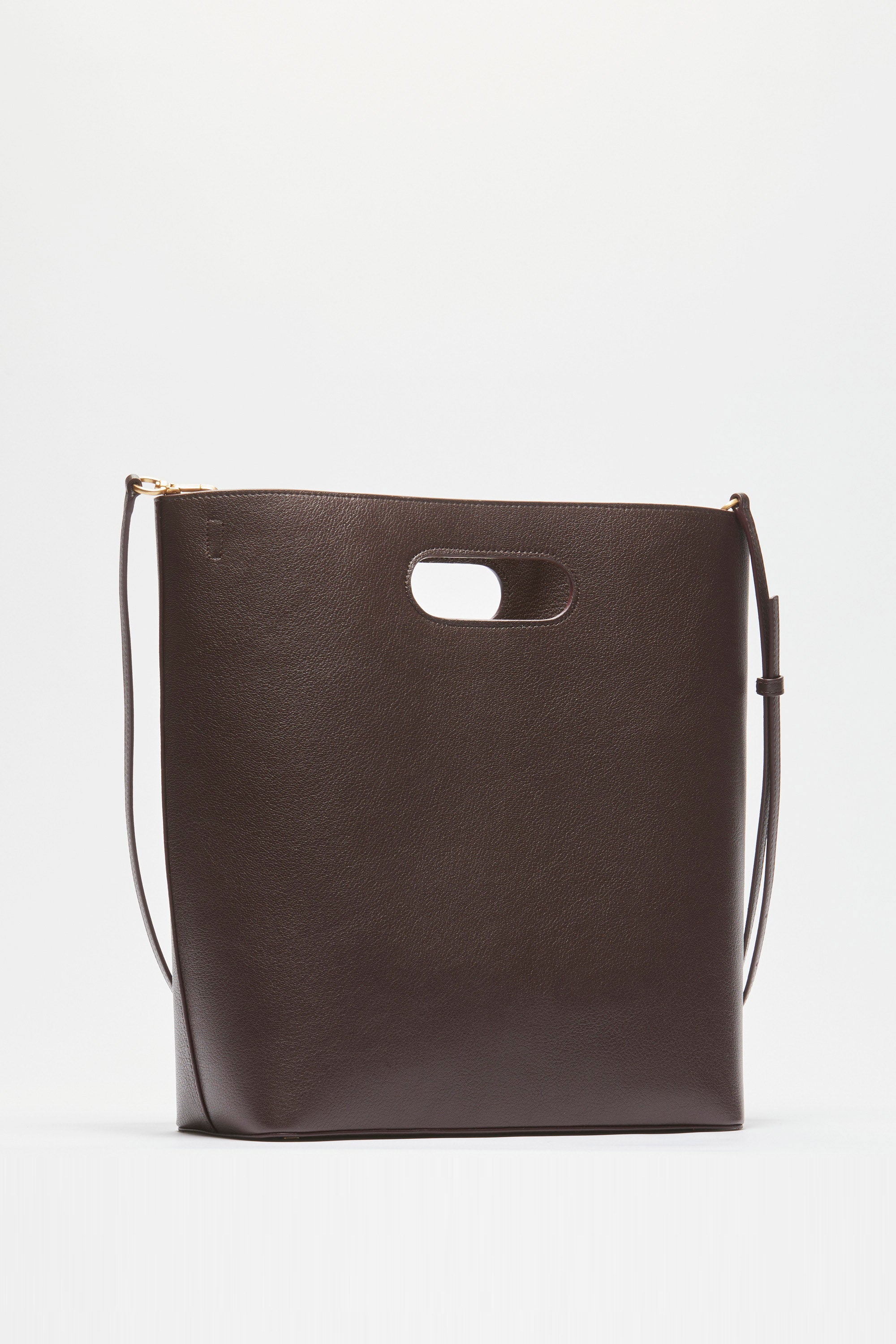 Leather Shopper Bag