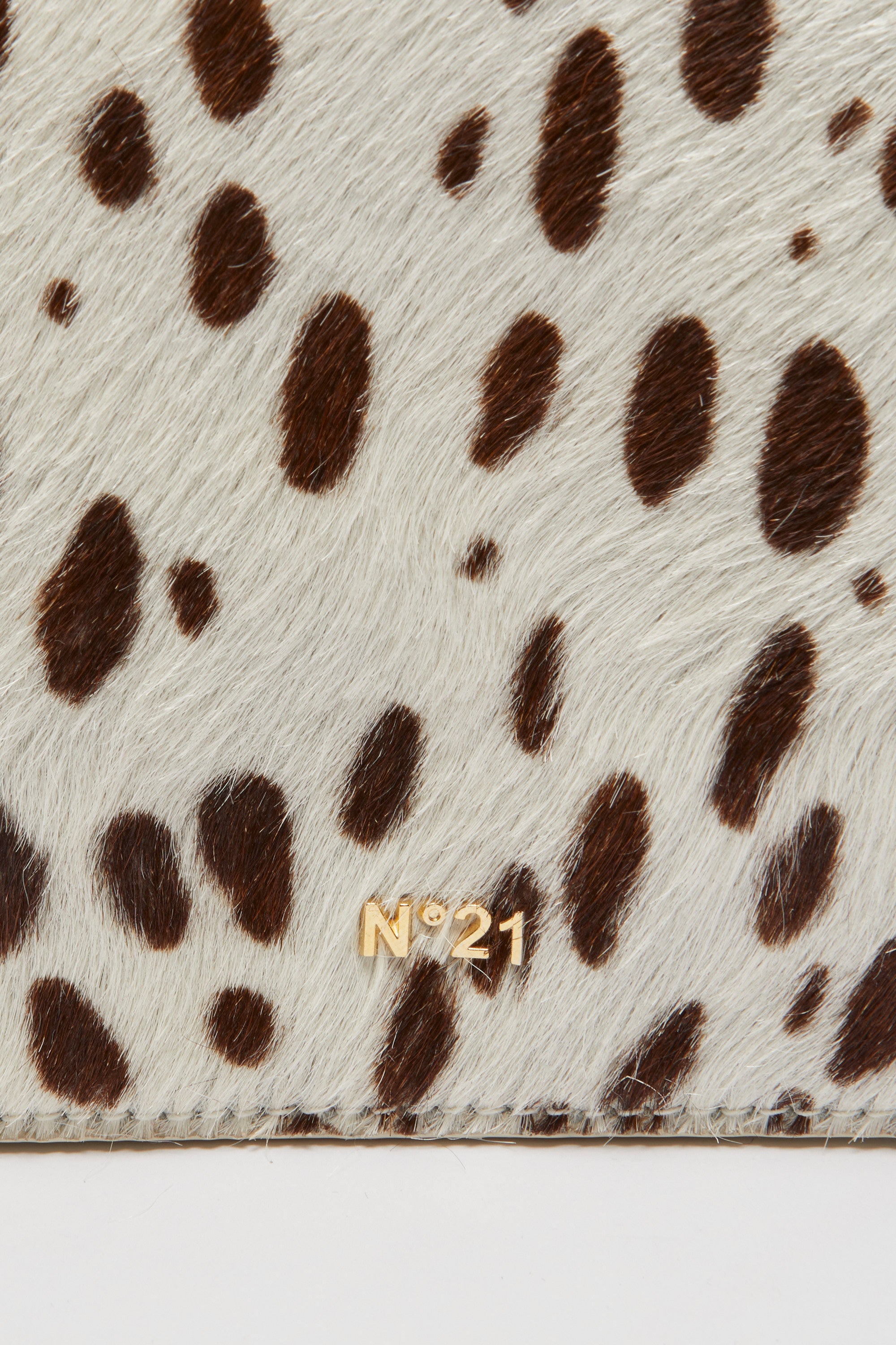 Pochette a spalla effetto animalier