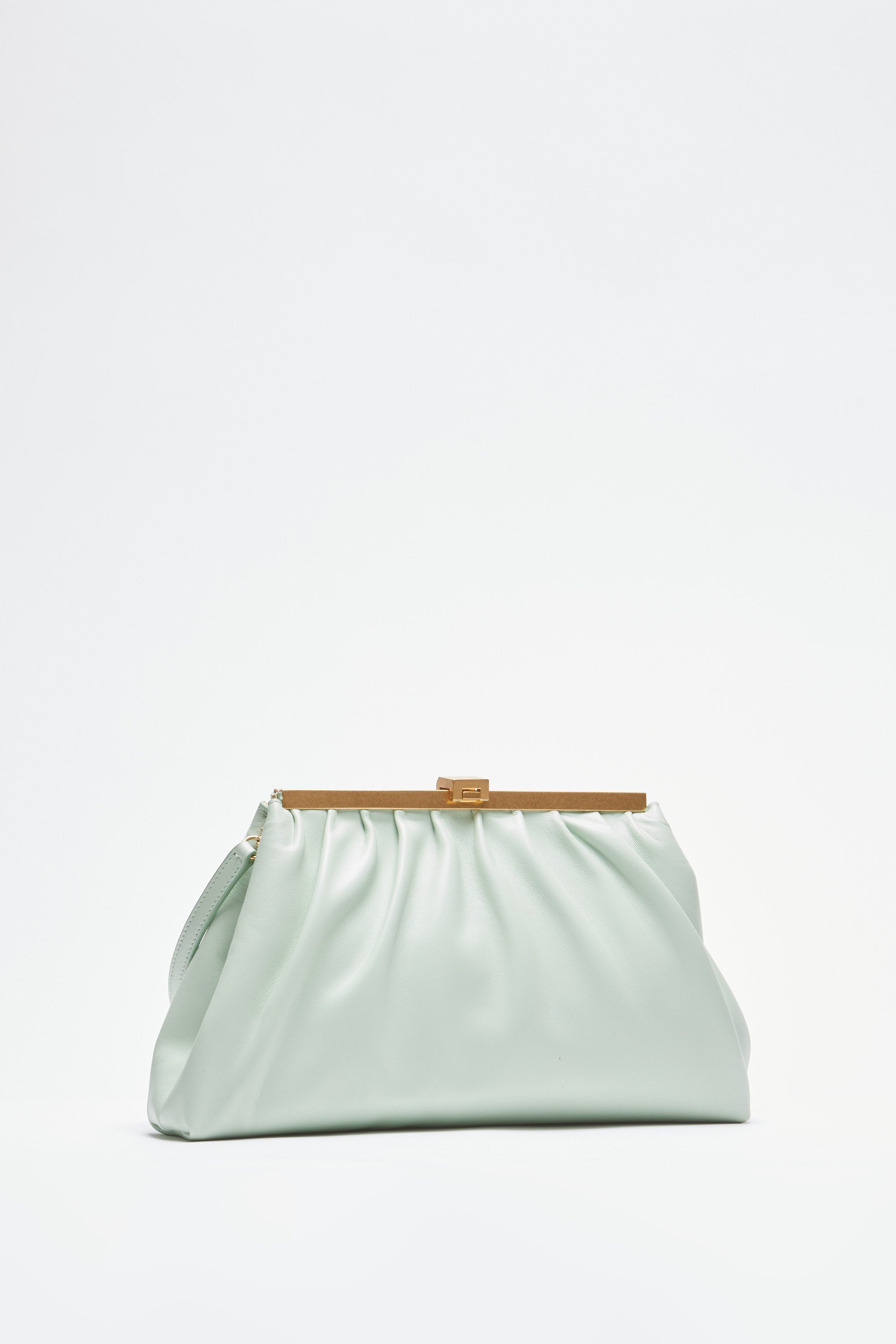 Borsa Puffy Jeanne in pelle