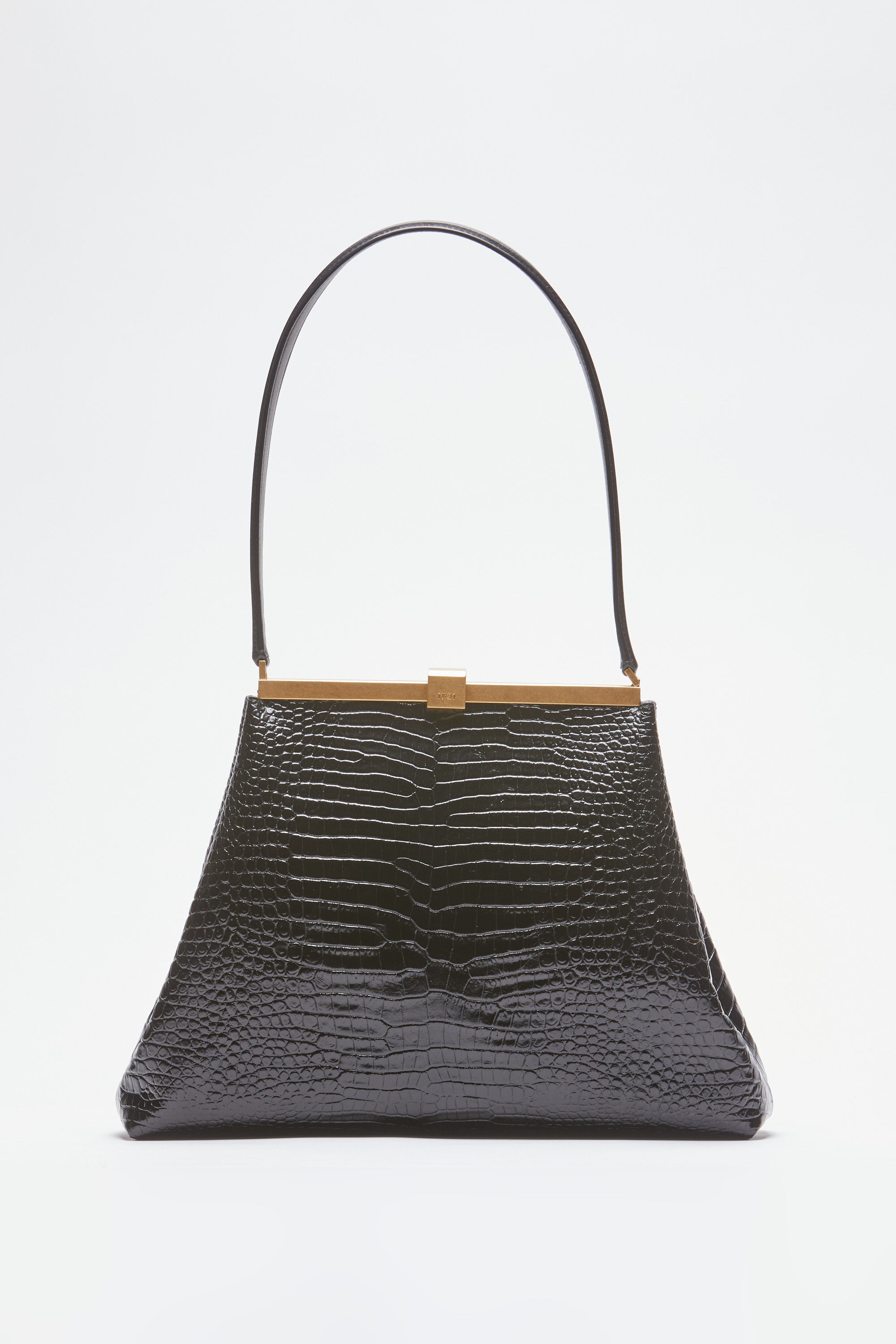Borsa Puffy Jeanne in pelle a spalla