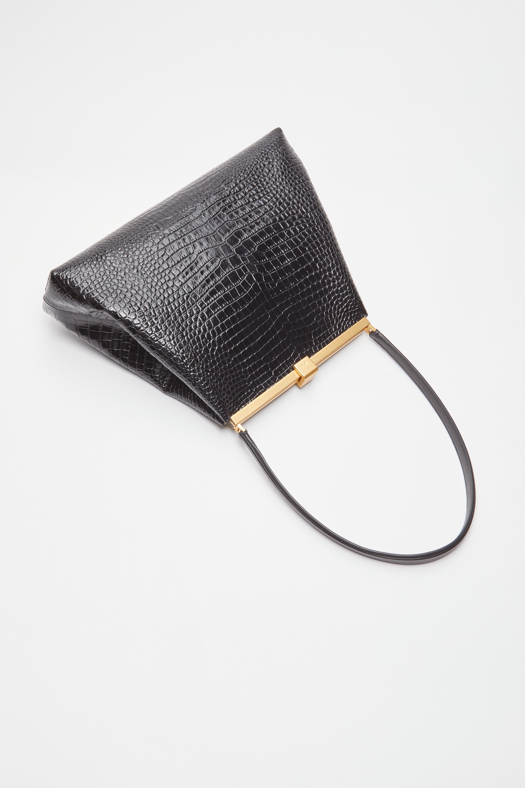 Borsa Puffy Jeanne in pelle a spalla