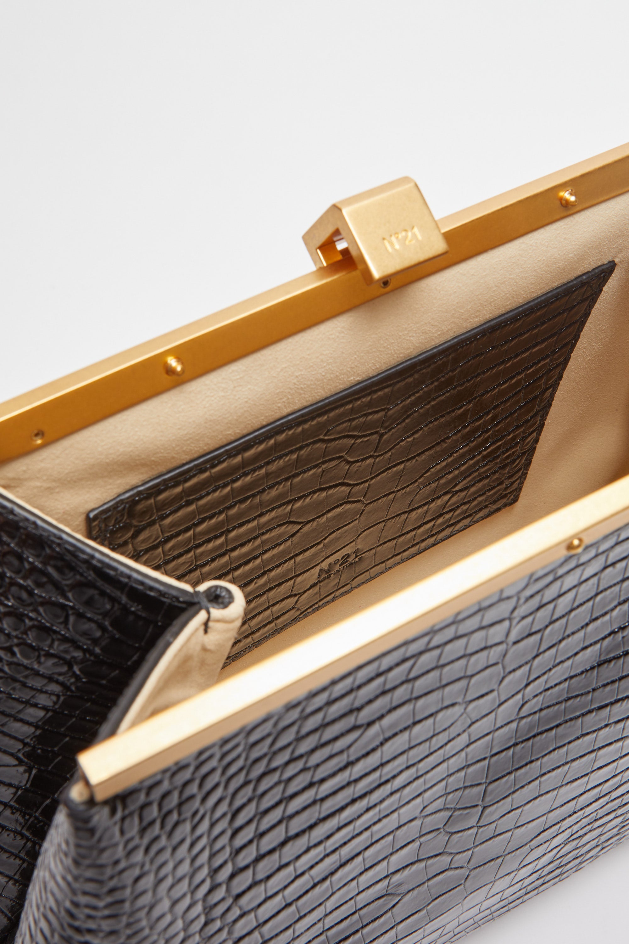 Borsa Puffy Jeanne in pelle a spalla