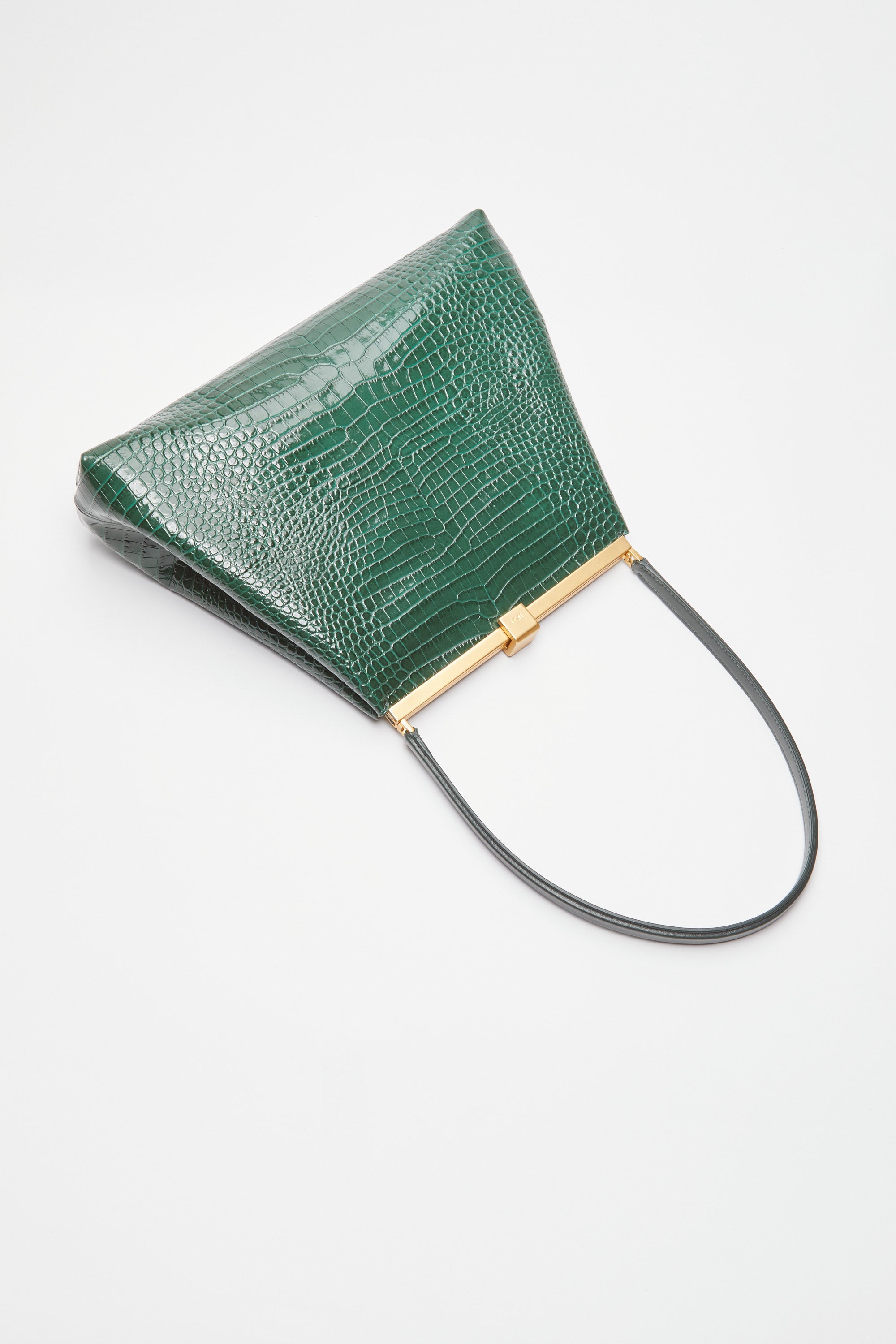 Borsa Puffy Jeanne in pelle a spalla