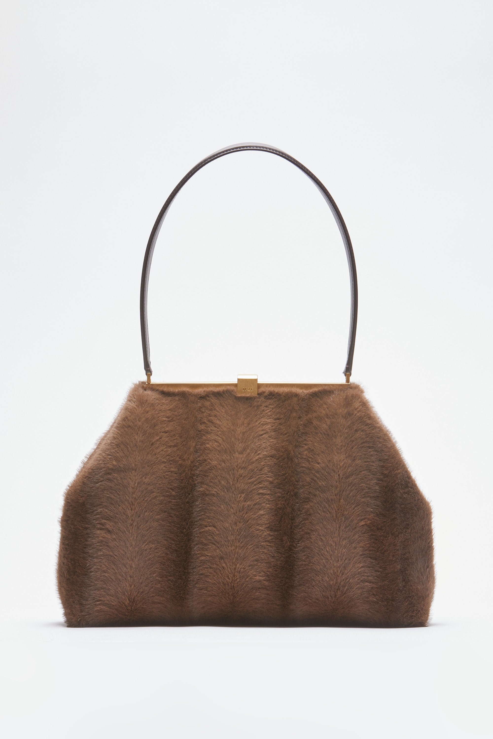 Borsa Puffy Jeanne in pelle a spalla