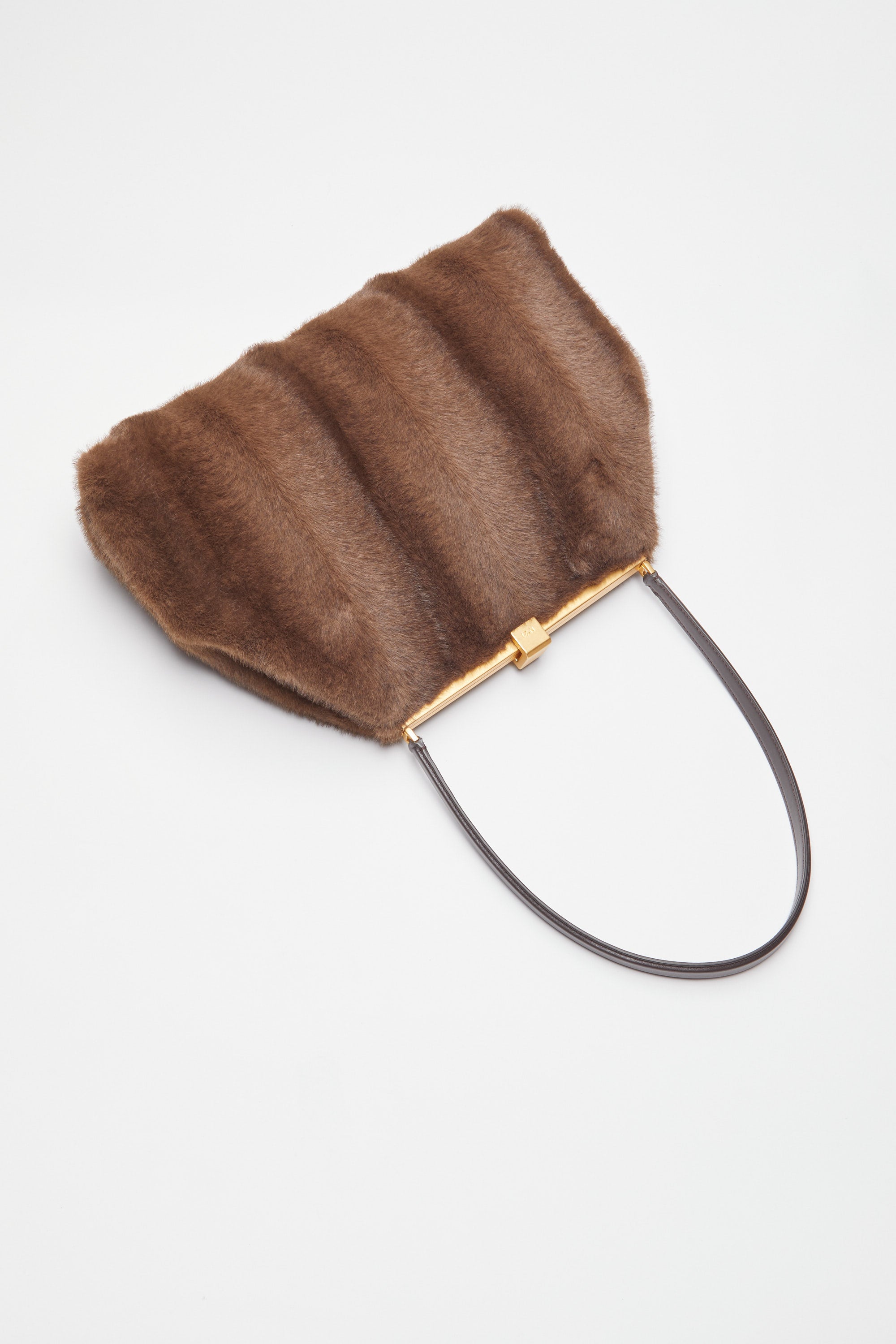 Borsa Puffy Jeanne in pelle a spalla