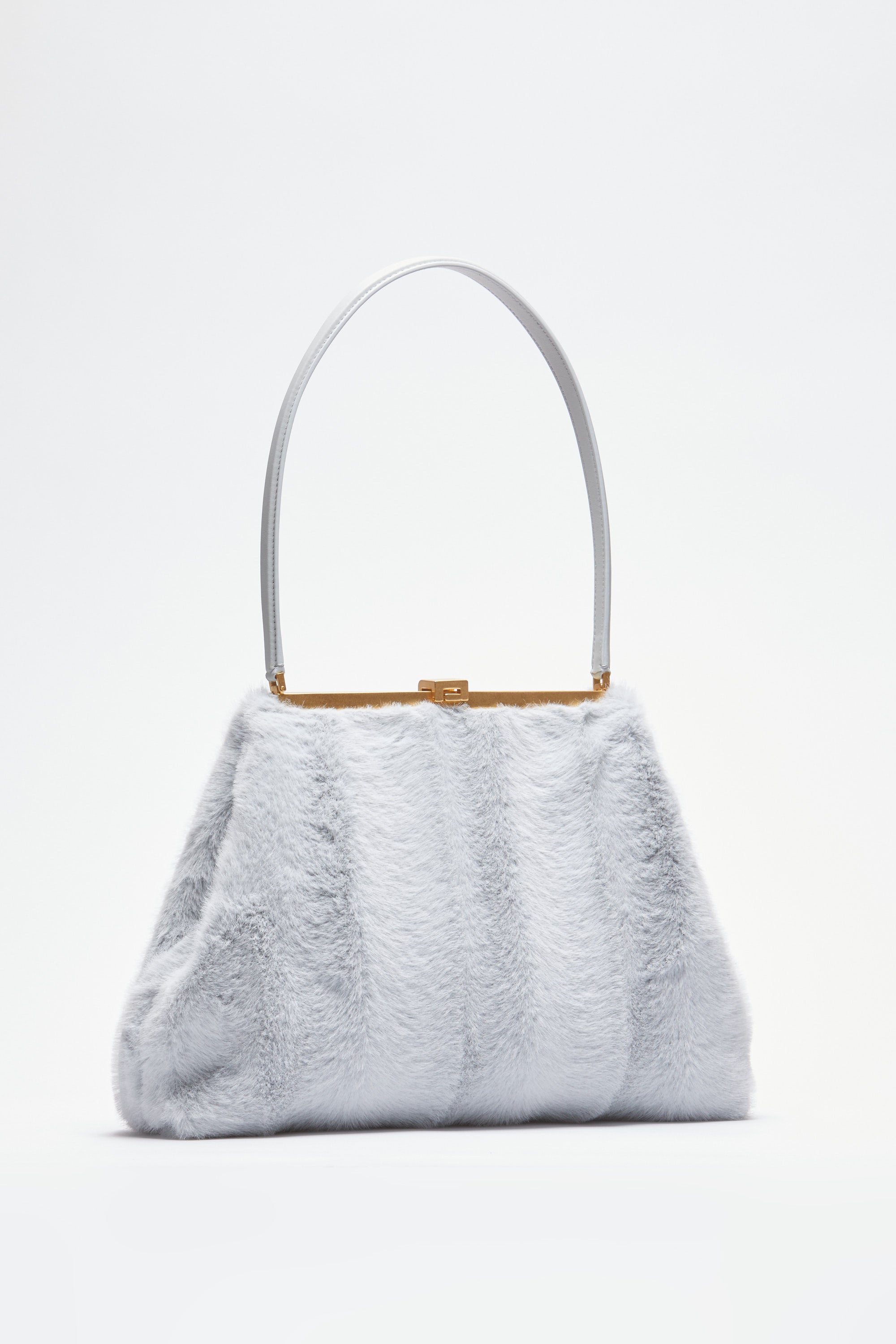 Borsa Puffy Jeanne in pelle a spalla
