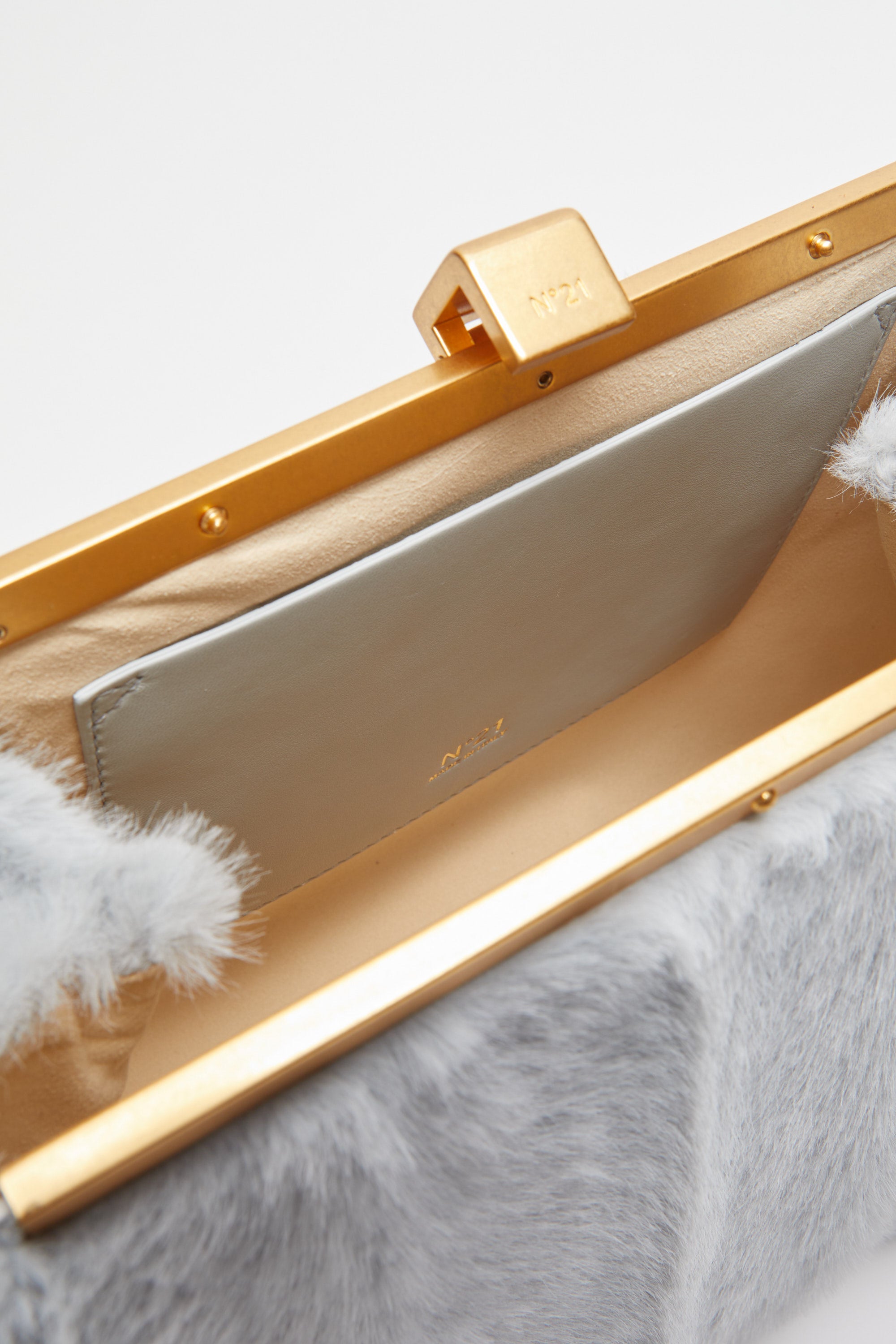 Borsa Puffy Jeanne in pelle a spalla