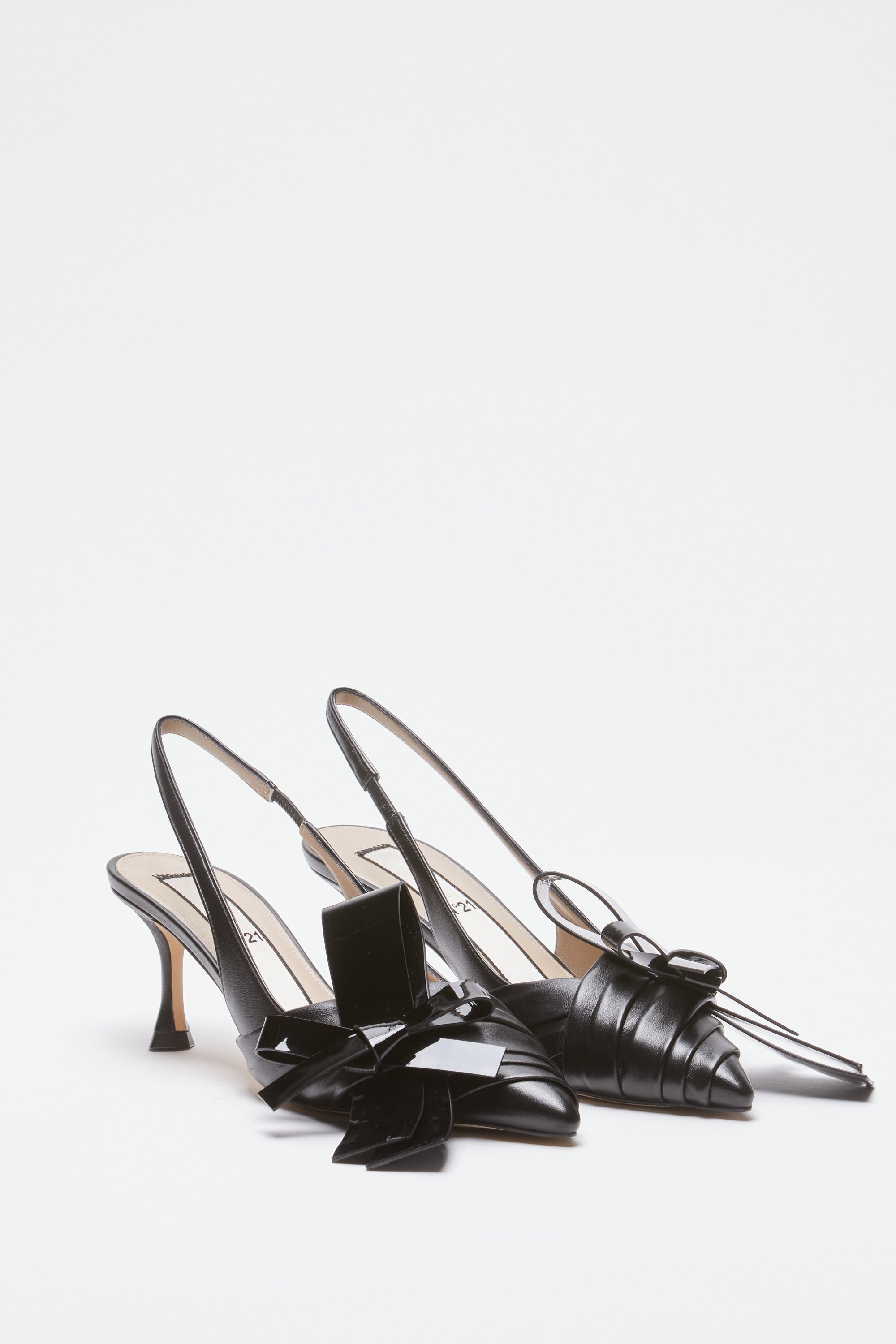 Slingback with bow