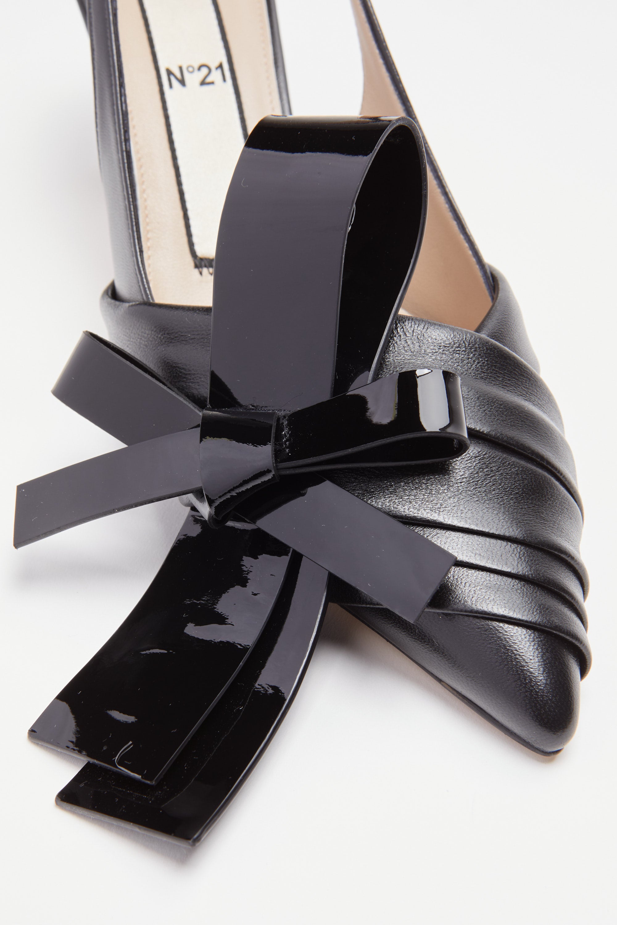 Slingback with bow