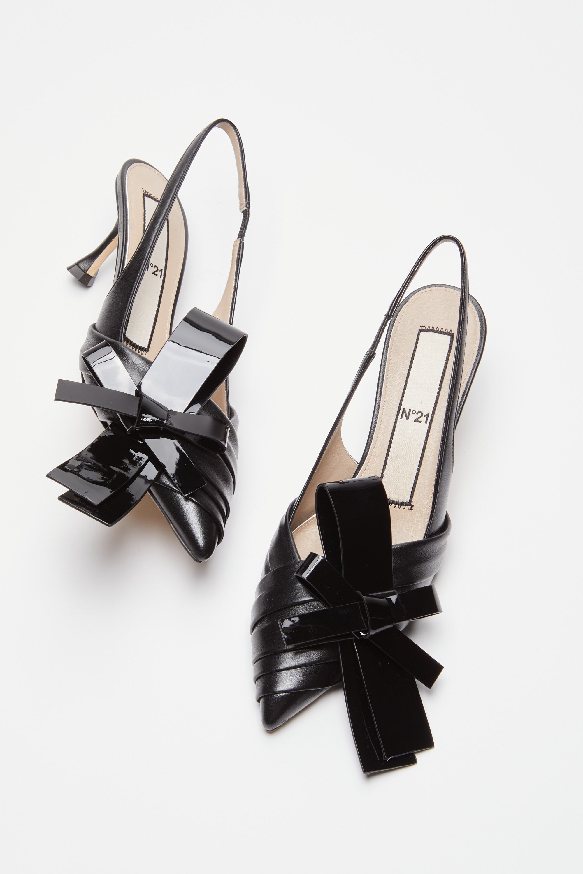 Slingback with bow