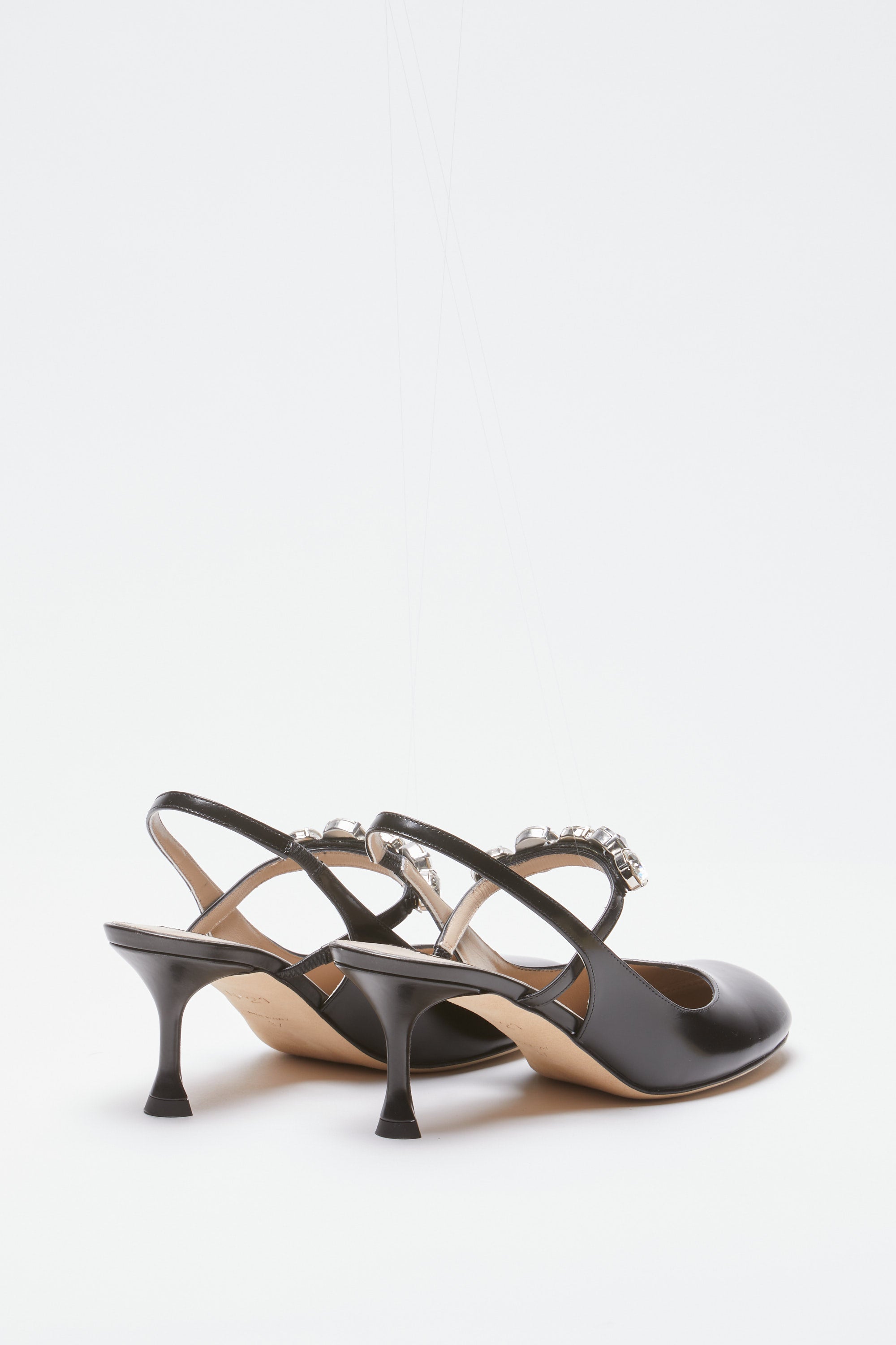 Patent leather Mary Jane slingback