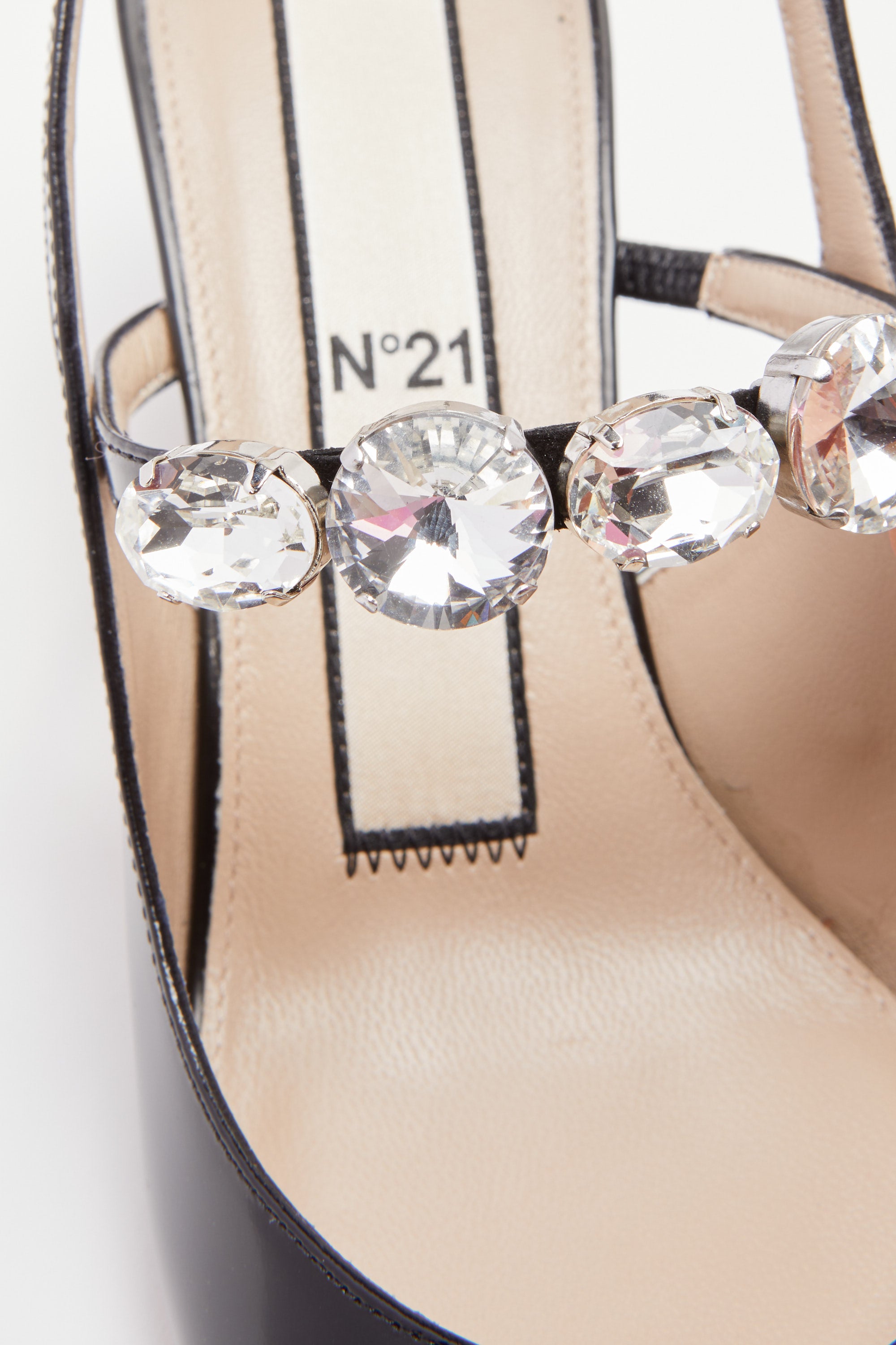 Patent leather Mary Jane slingback