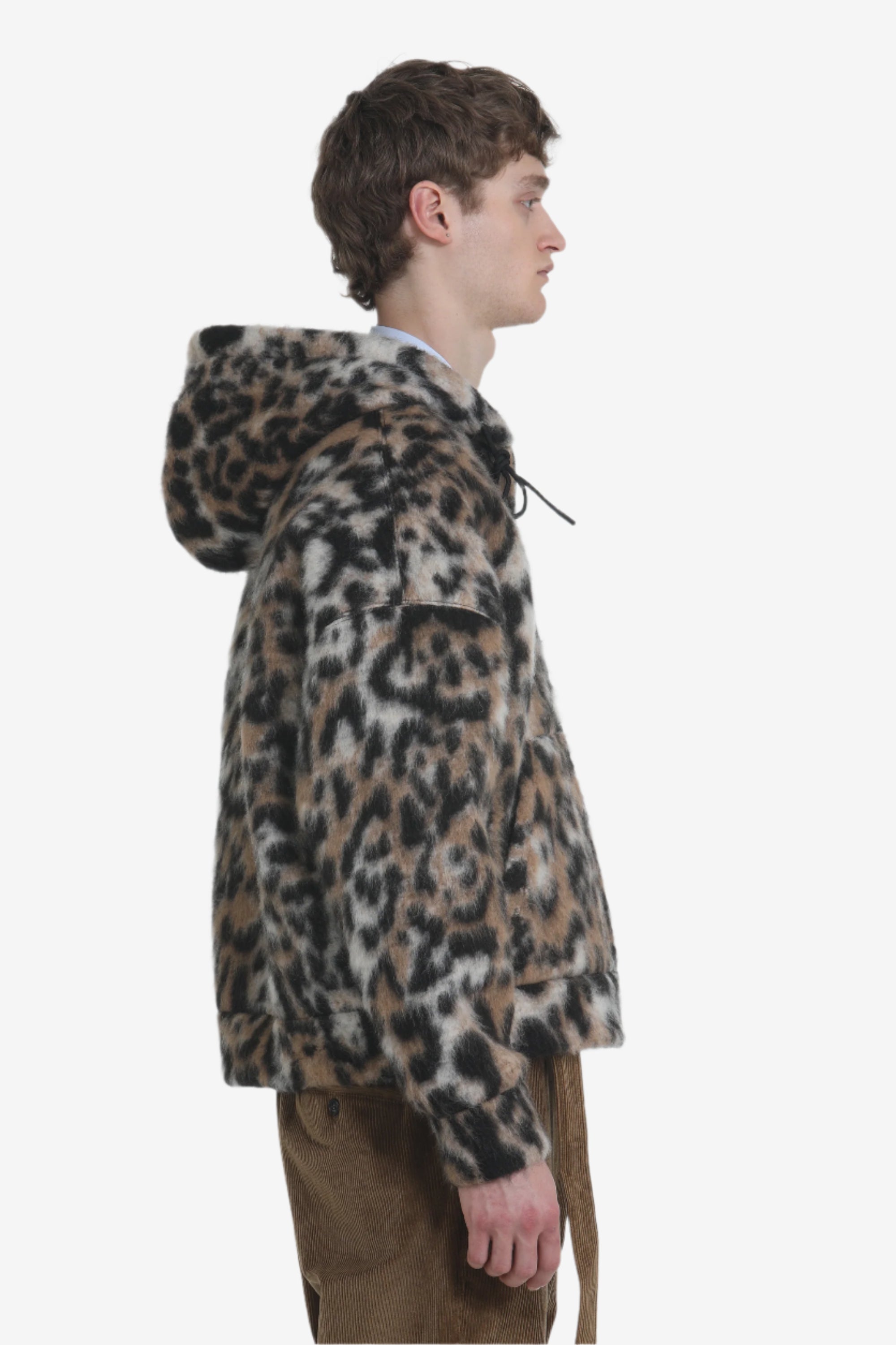 LEOPARD フード付き ストライプパーカー 42 Scff Leopard Zipper – Scuffers