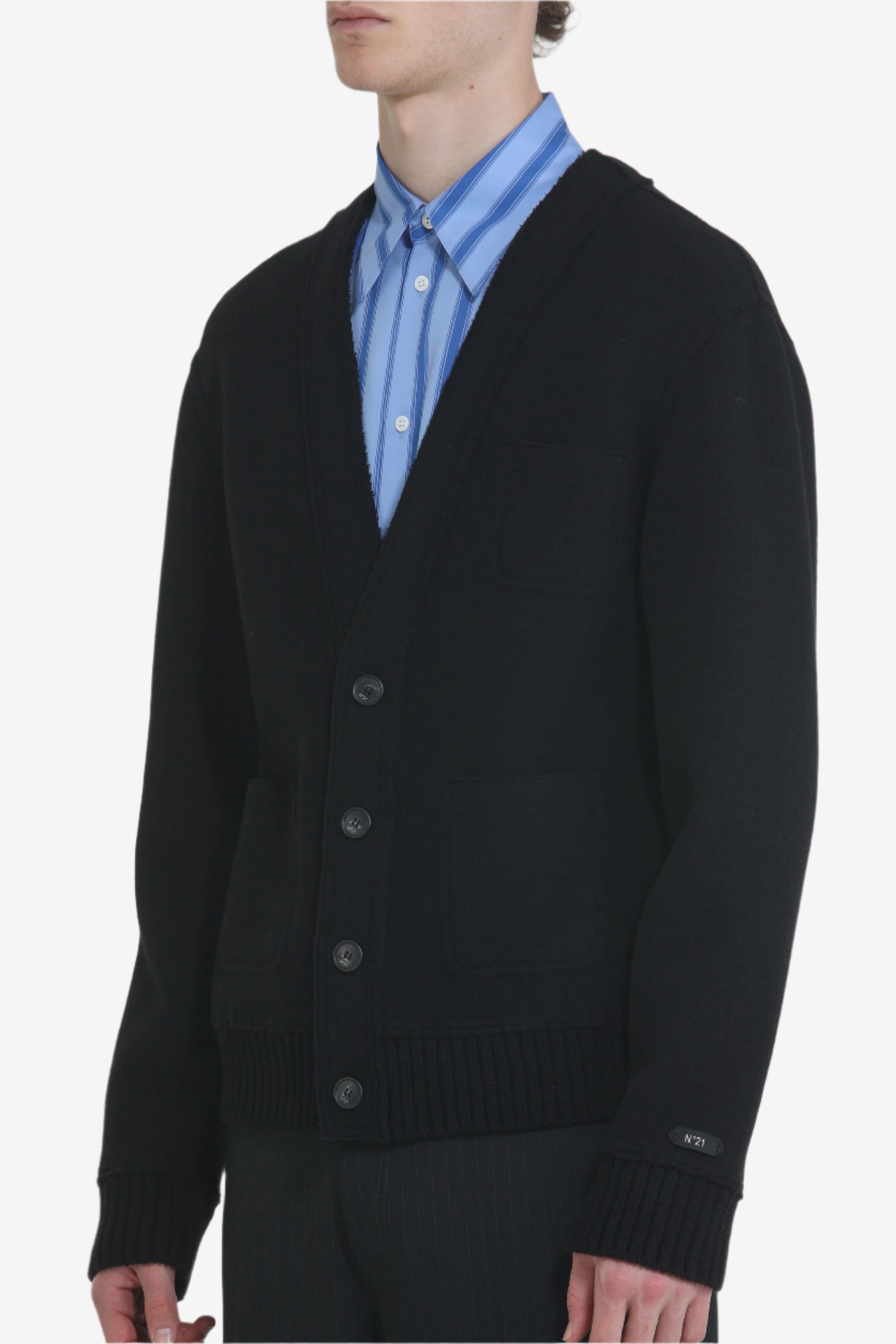 Cardigan con tasche