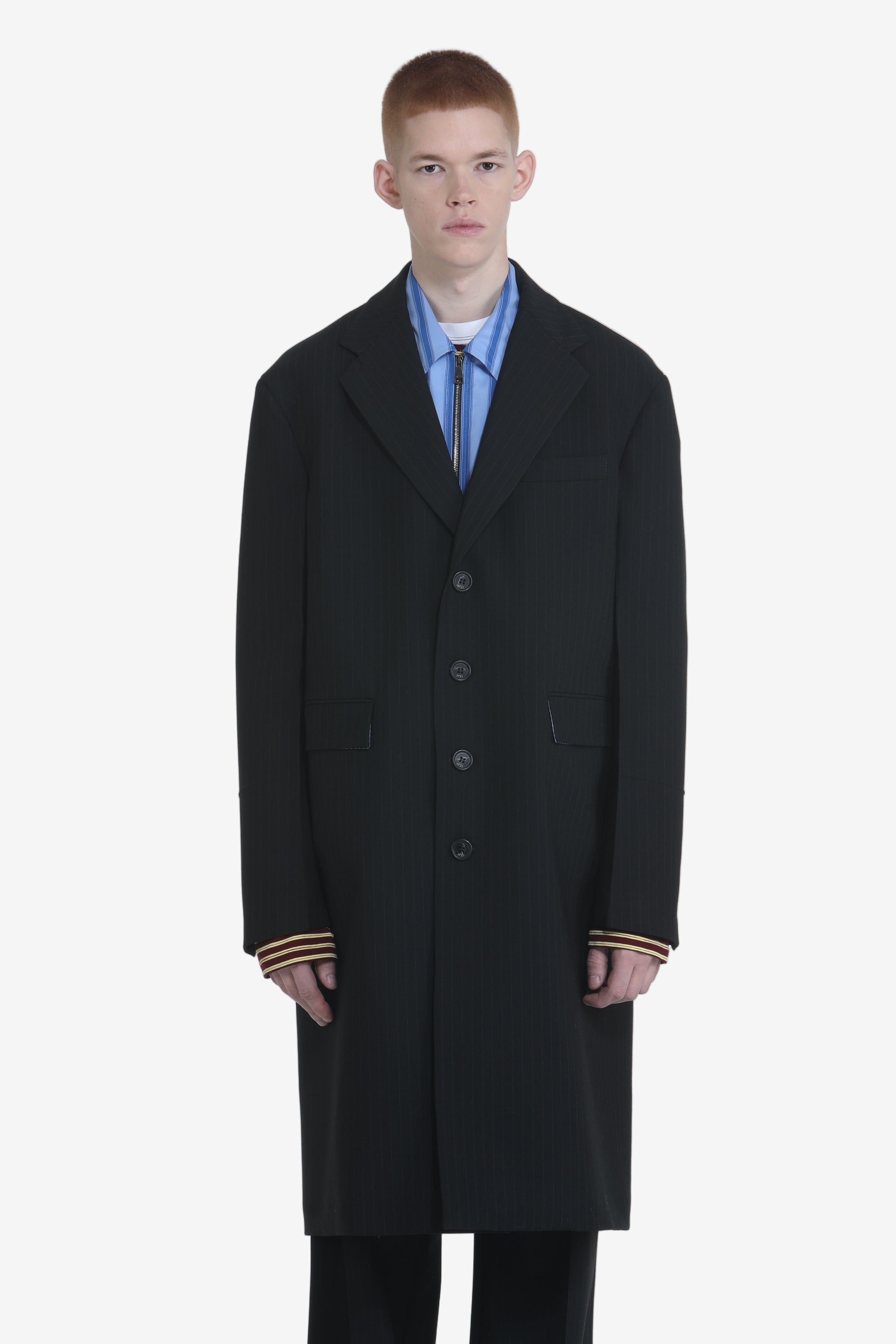 Cappotto classico con fodera a quadretti