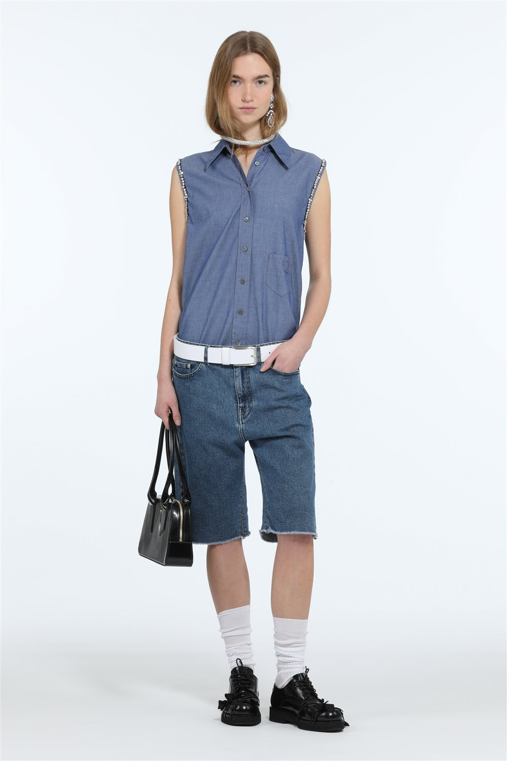 Bermuda in denim