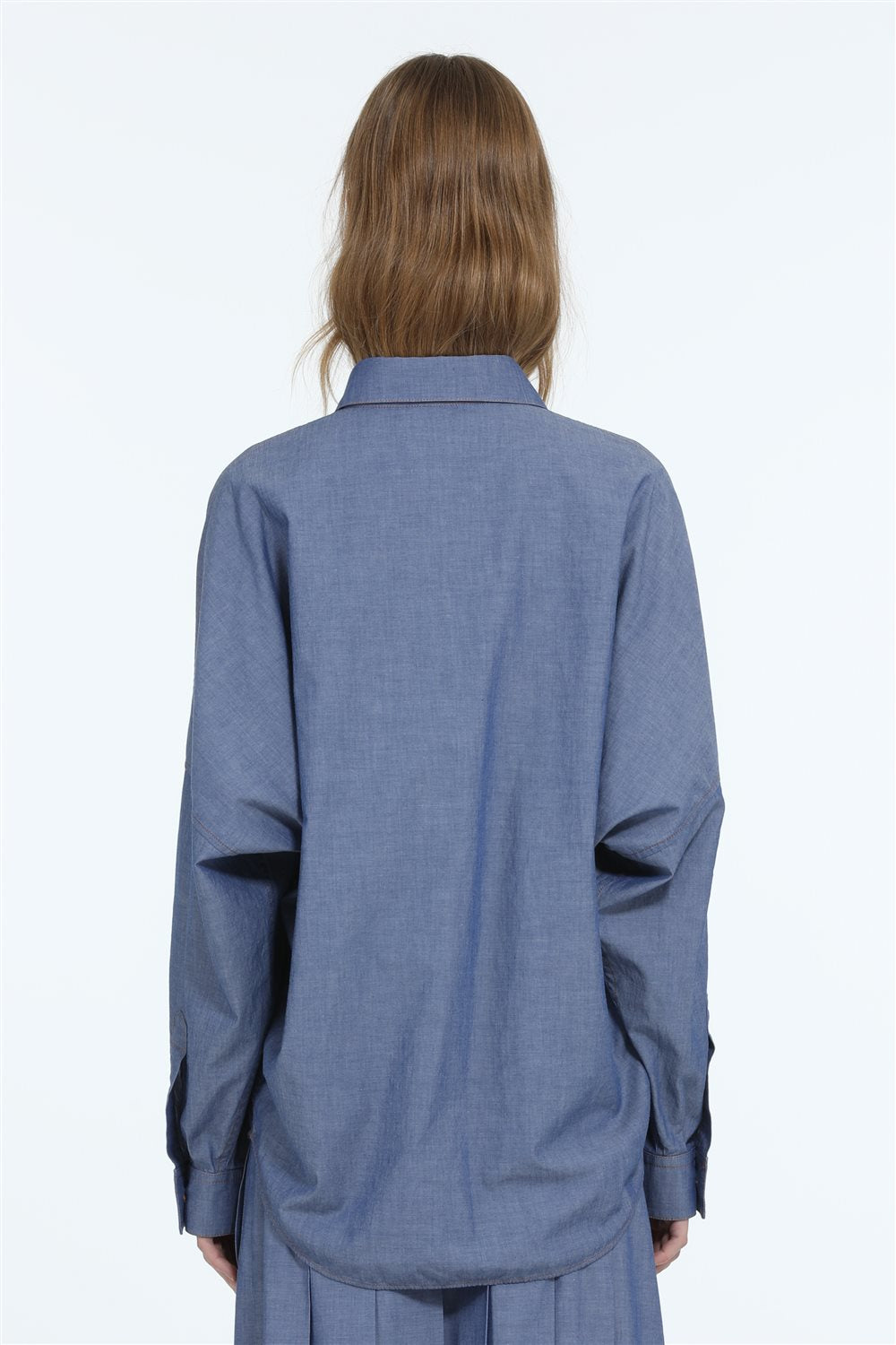 Camicia in cotone con taschino