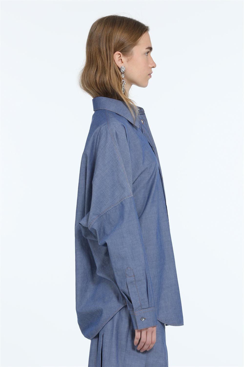 Camicia in cotone con taschino