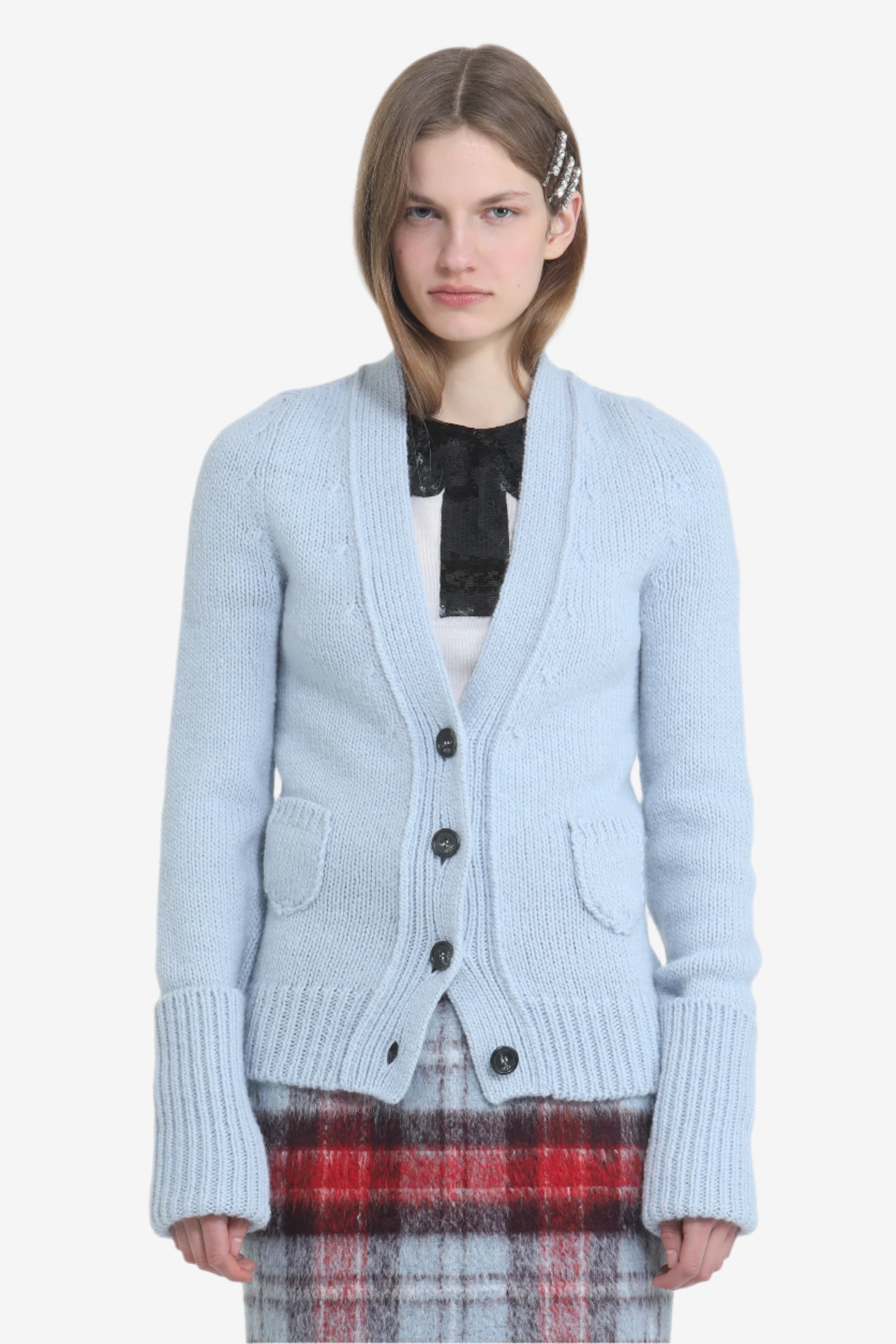 Cardigan with pockets