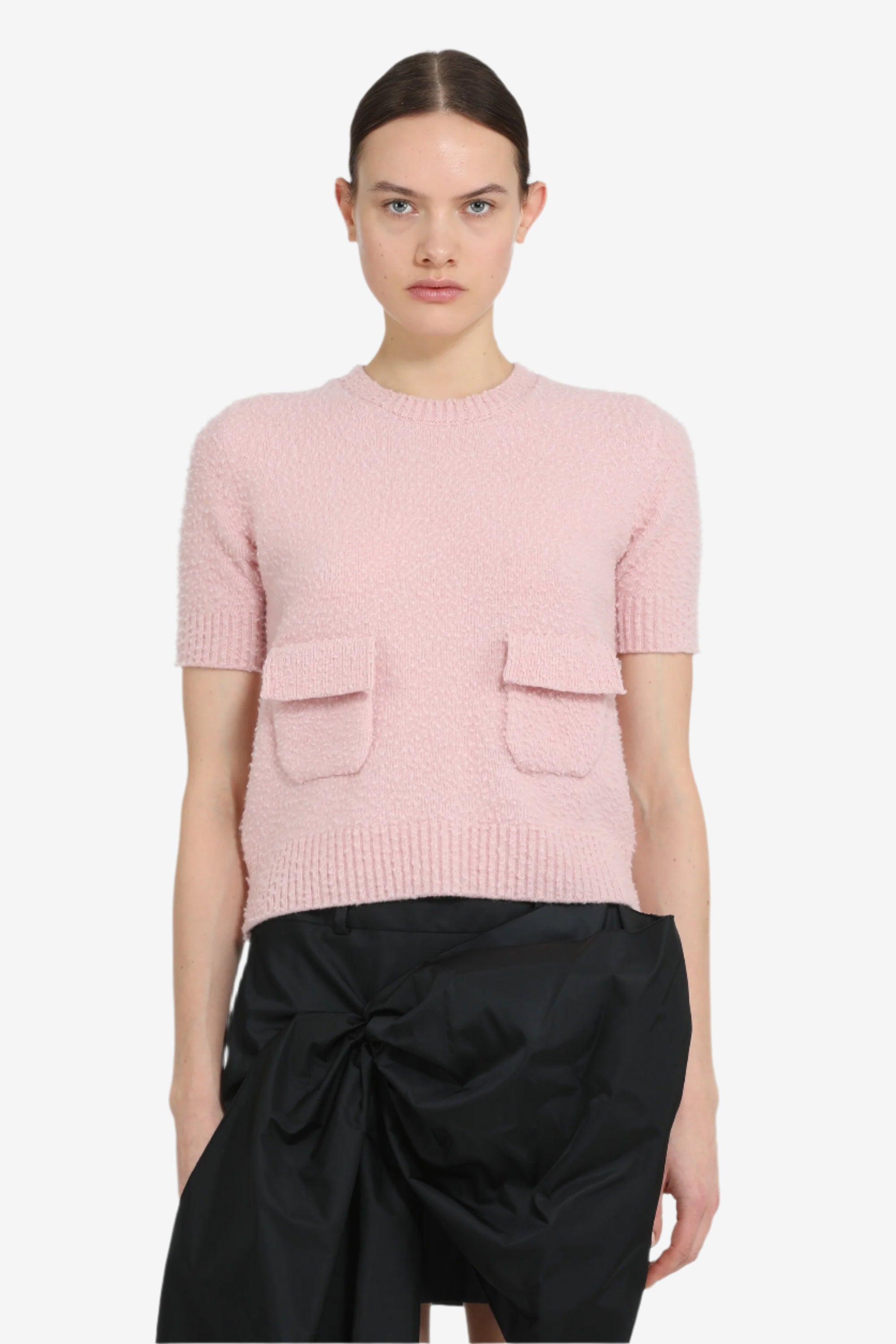 Maglia maniche corte con taschine